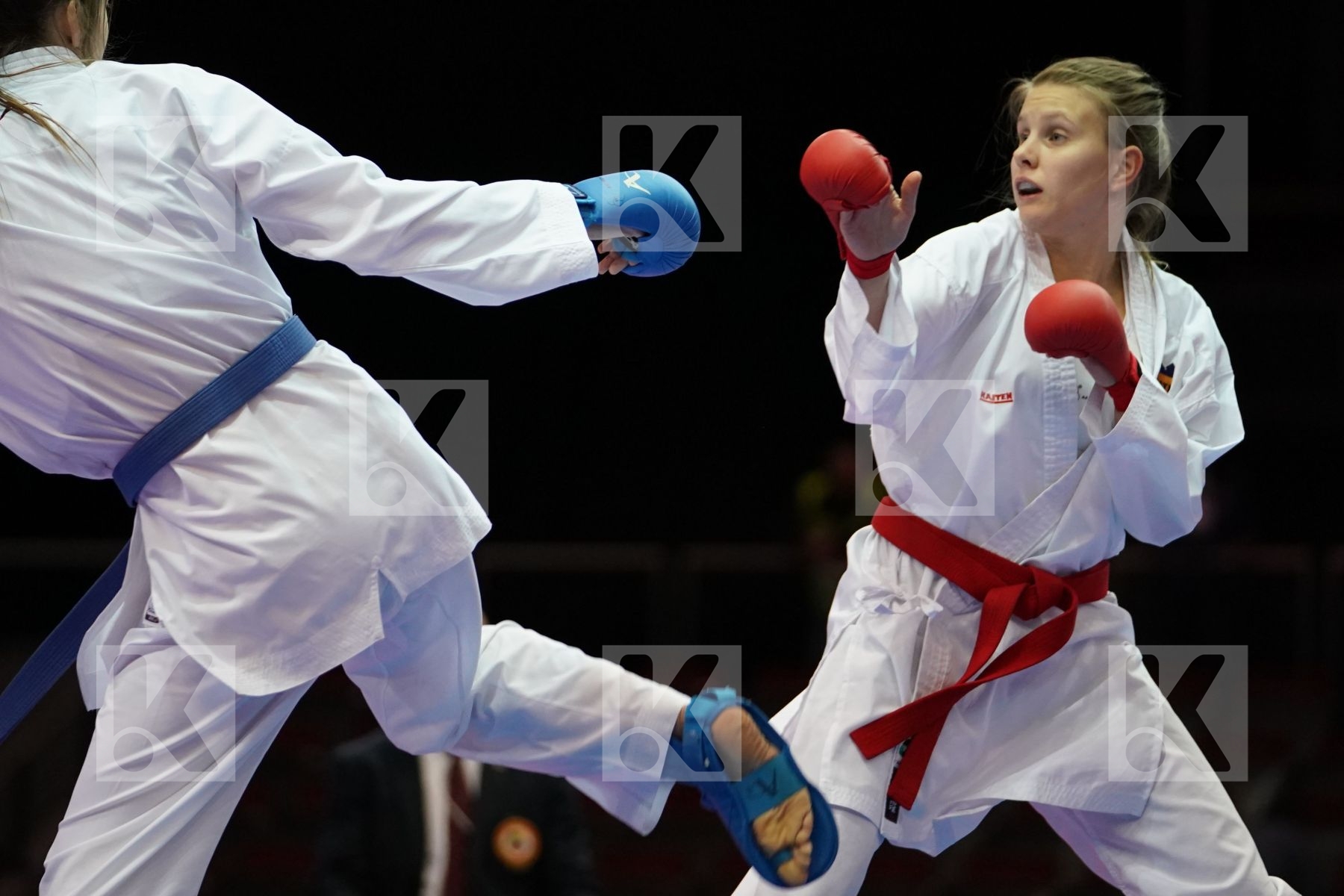 ANNA-JOHANNA NILSSON (SWE) VS VIKTORIA PILLAROVA (SLOVAKIA) in Senior Kumite -61 Kg - Bronze bout