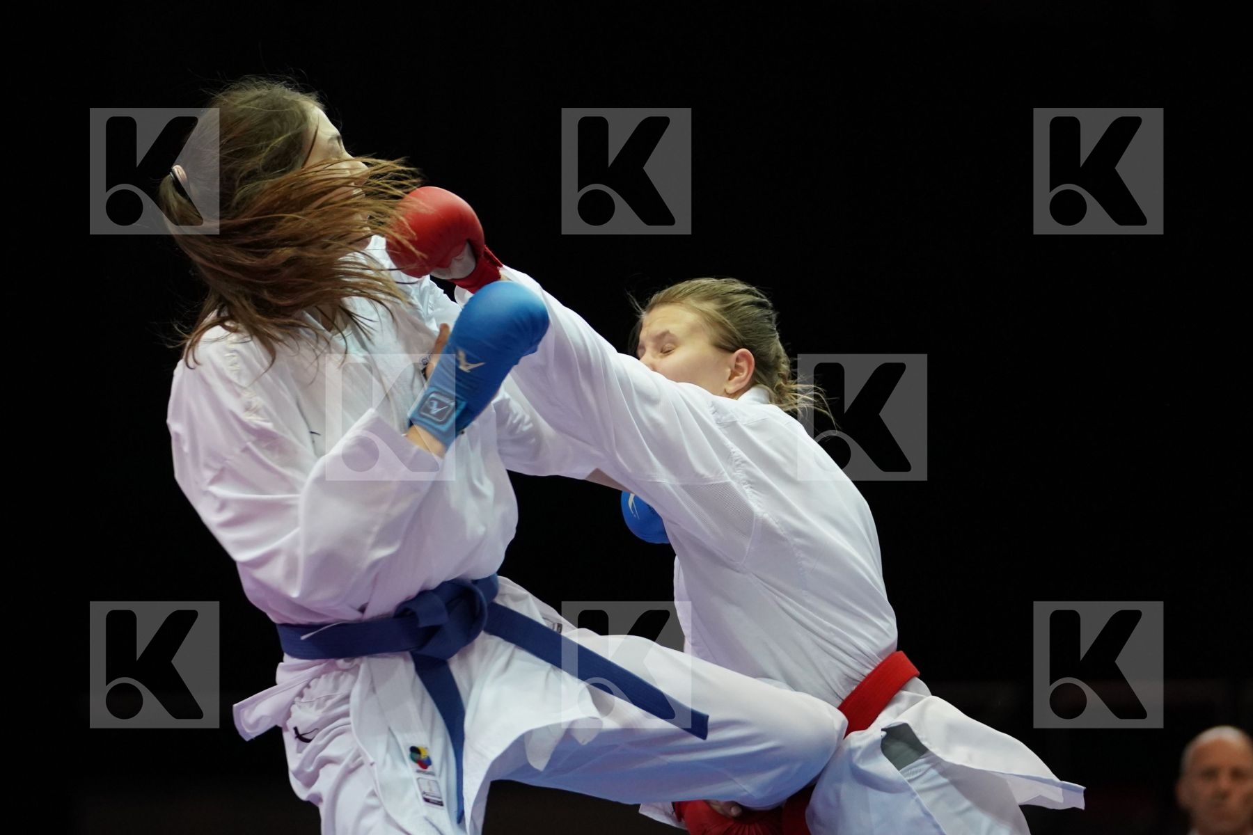 ANNA-JOHANNA NILSSON (SWE) VS VIKTORIA PILLAROVA (SLOVAKIA) in Senior Kumite -61 Kg - Bronze bout