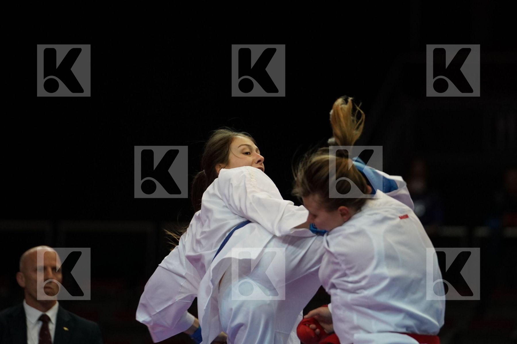 ANNA-JOHANNA NILSSON (SWE) VS VIKTORIA PILLAROVA (SLOVAKIA) in Senior Kumite -61 Kg - Bronze bout