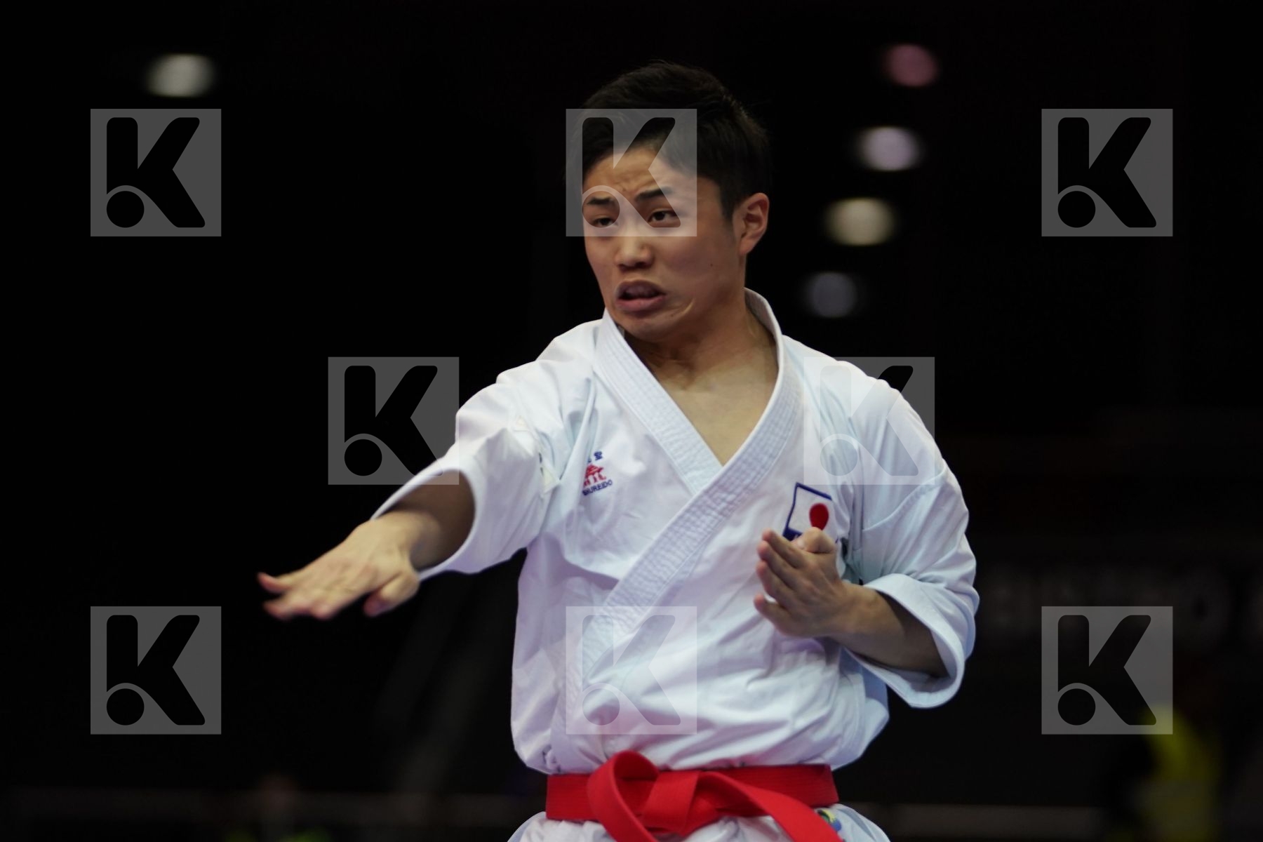 YUHEI HORIBA (JAPAN) in Senior Male Kata - Bronze bout