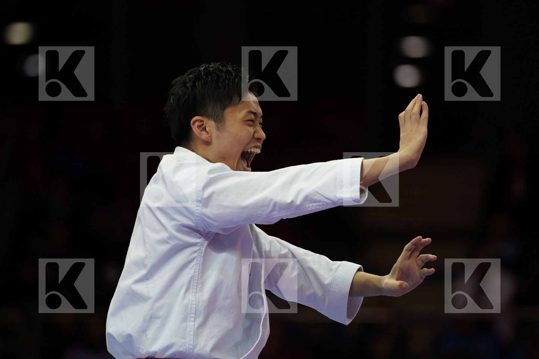 YUHEI HORIBA (JAPAN) in Senior Male Kata - Bronze bout