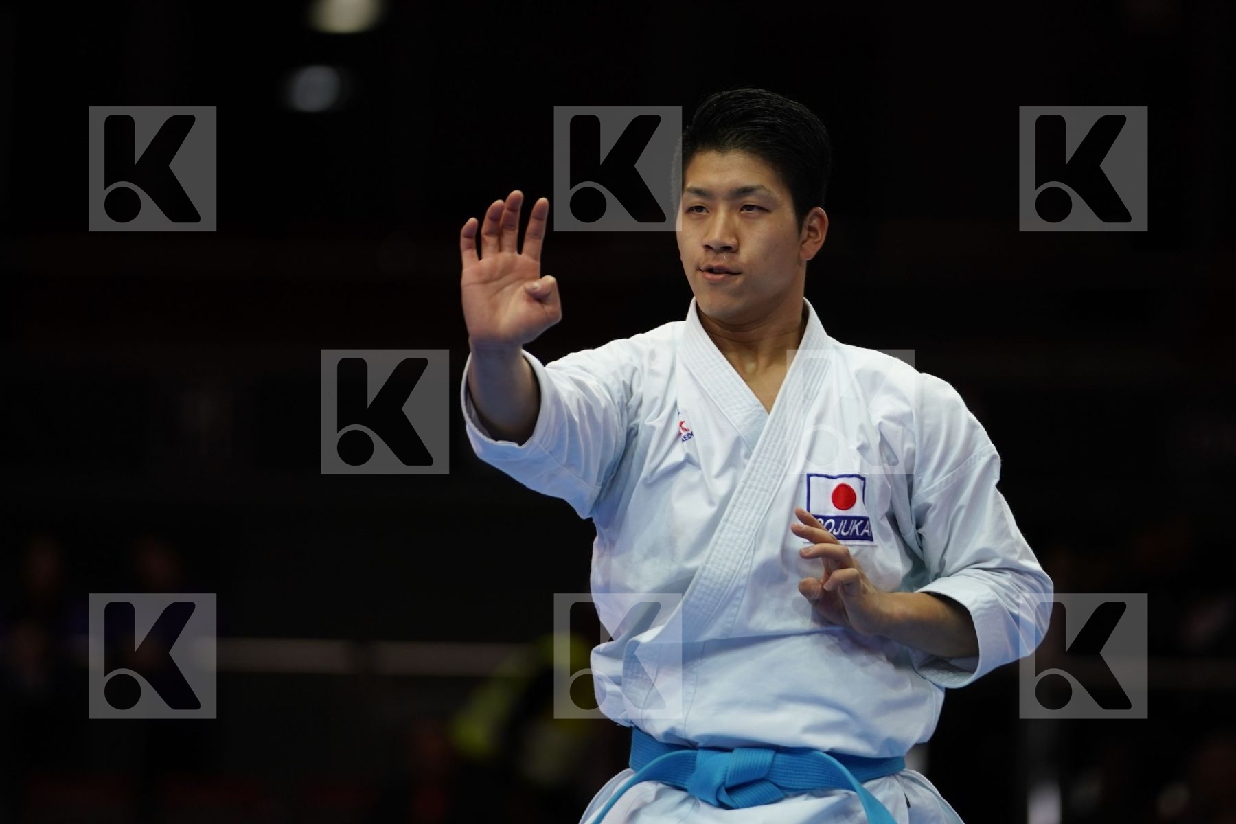 KAKERU NISHIYAMA (JAPAN) in Senior Male Kata - Bronze bout