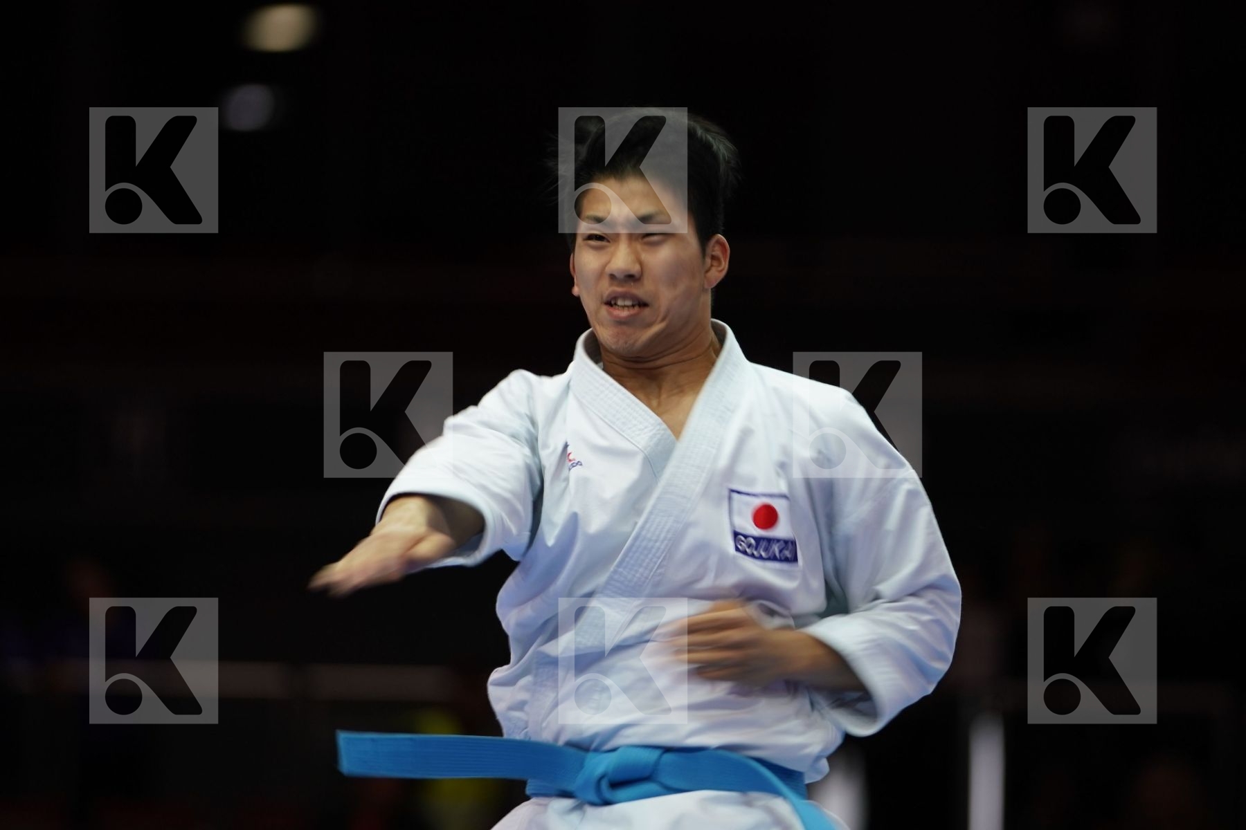 KAKERU NISHIYAMA (JAPAN) in Senior Male Kata - Bronze bout