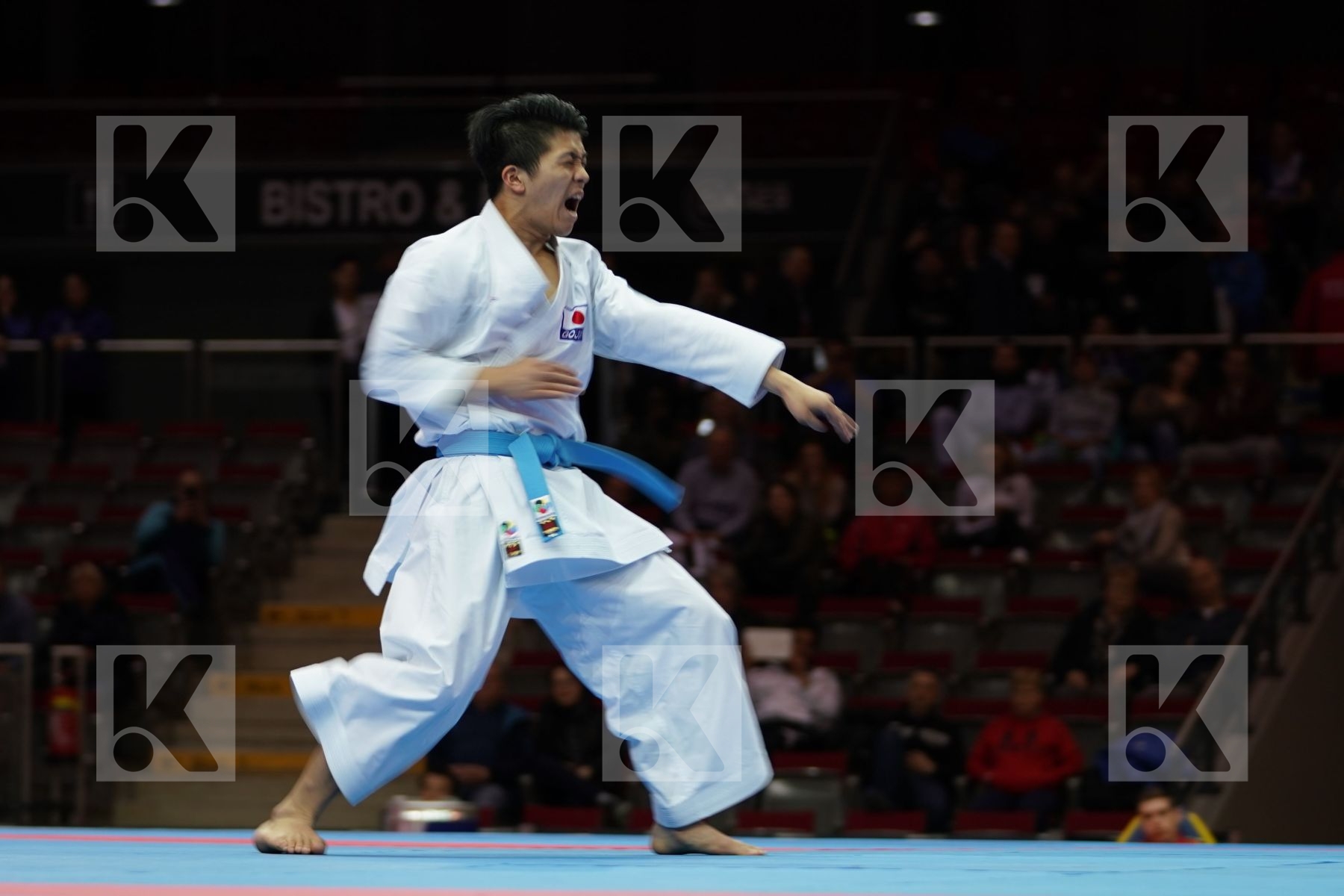 KAKERU NISHIYAMA (JAPAN) in Senior Male Kata - Bronze bout