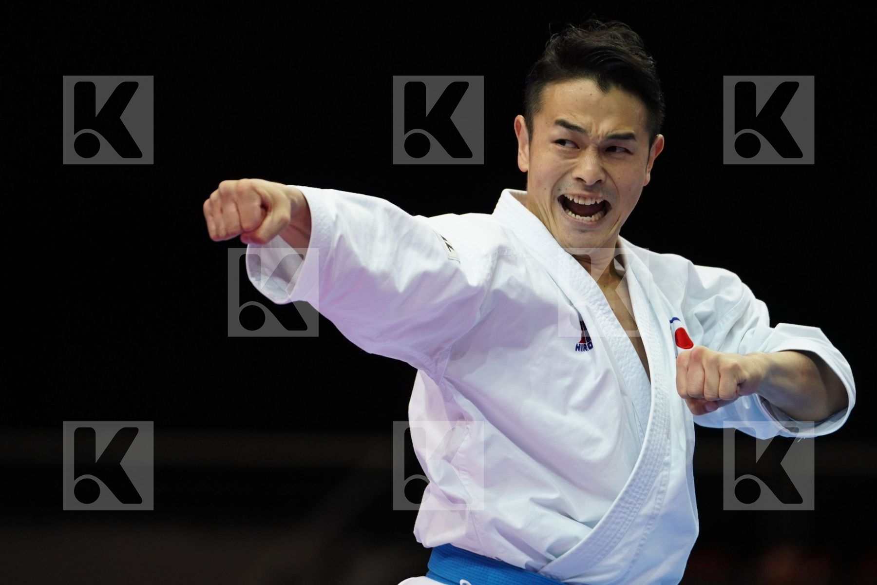 ISSEI SHIMBABA (JAPAN) in Senior Male Kata - Bronze bout