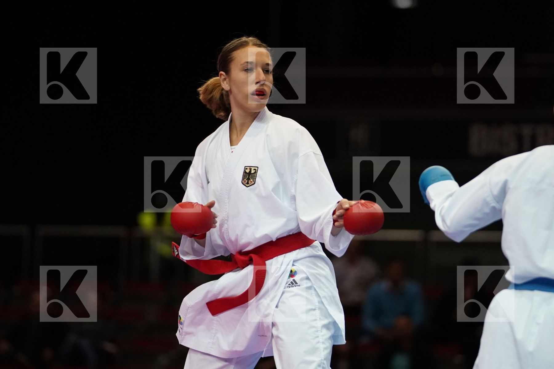 JOHANNA KNEER (GERMANY) VS KAYO SOMEYA (JAPAN) in Senior Kumite -68 Kg - Bronze bout