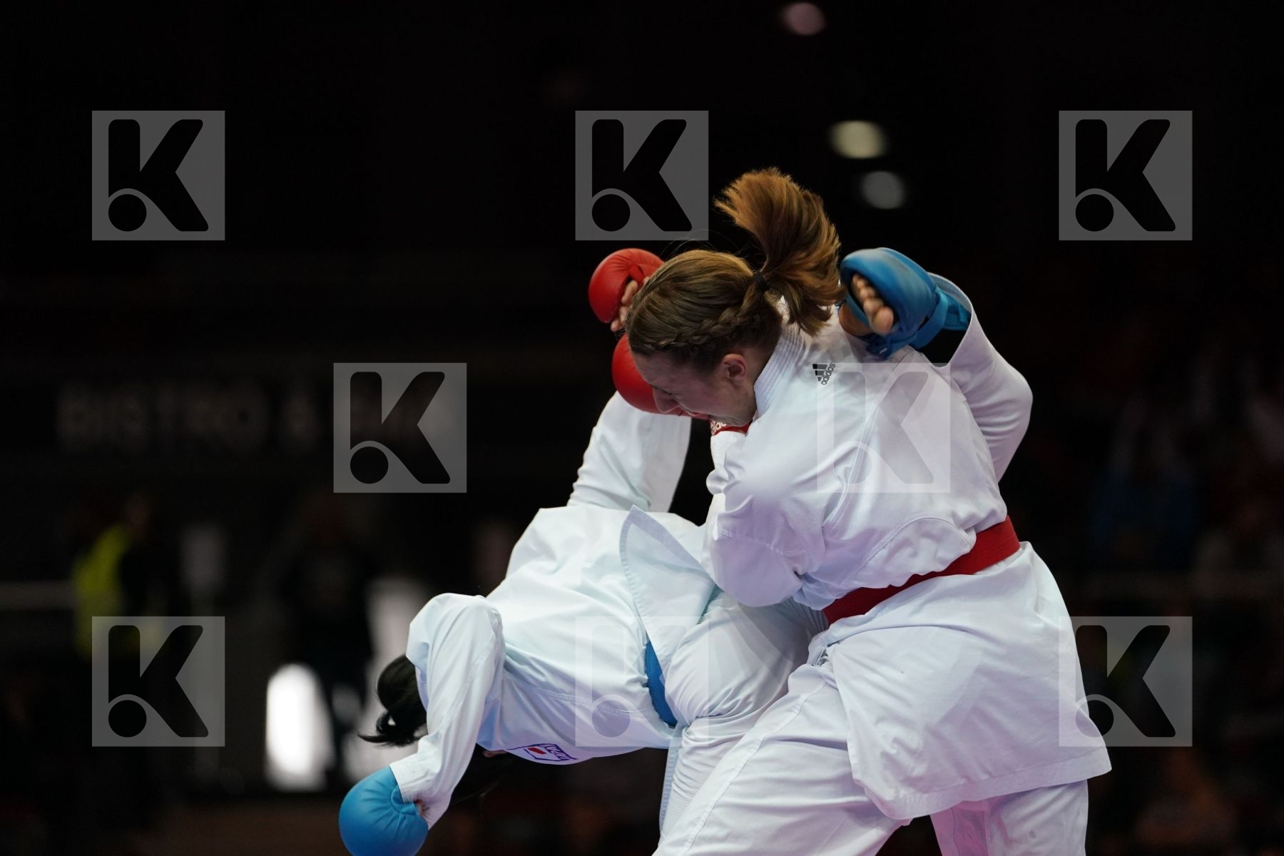JOHANNA KNEER (GERMANY) VS KAYO SOMEYA (JAPAN) in Senior Kumite -68 Kg - Bronze bout