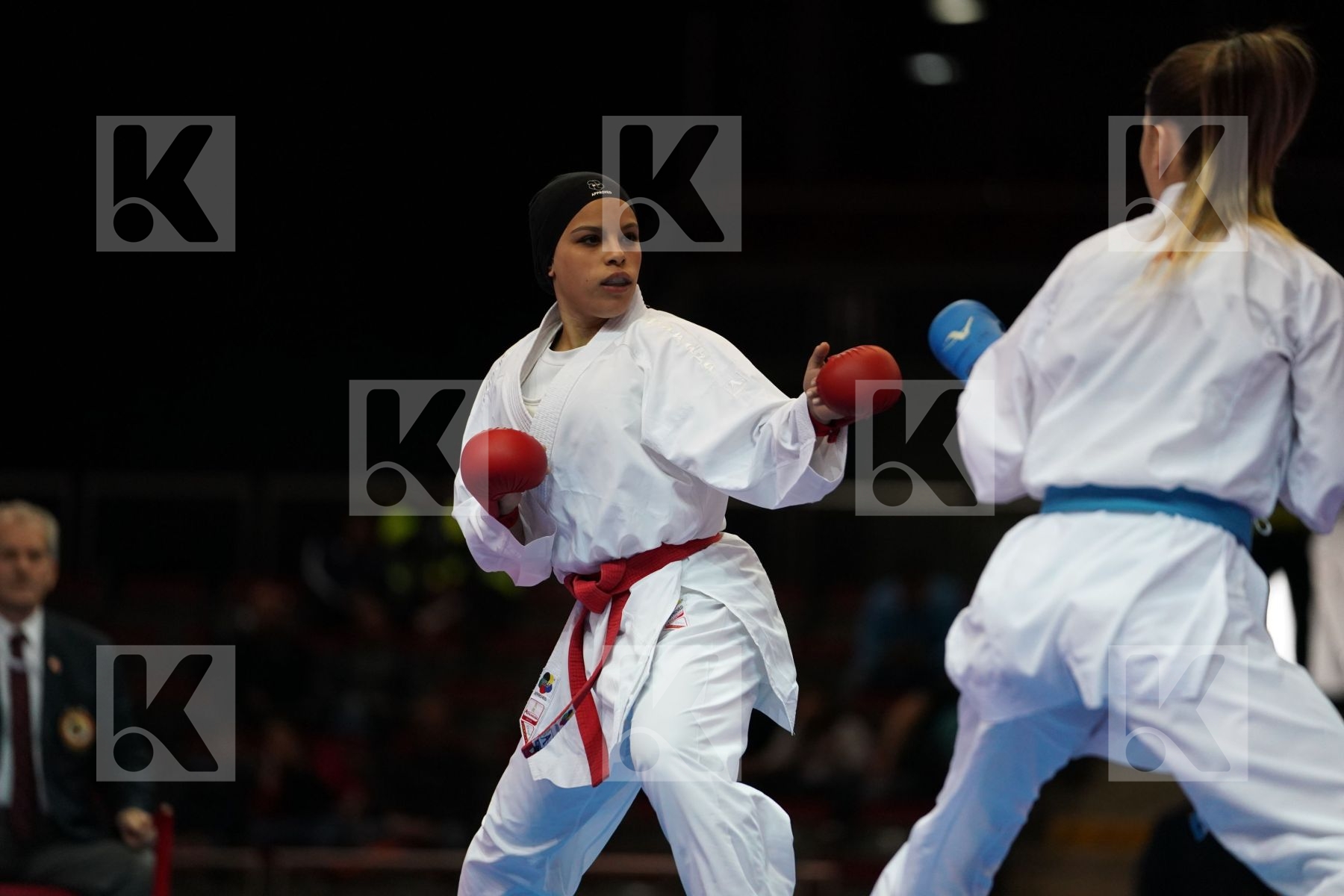 RADWA SAYED (EGYPT) VS SERAP OZCELIK ARAPOGLU (TUR) in Senior Kumite -50 Kg - Bronze bout