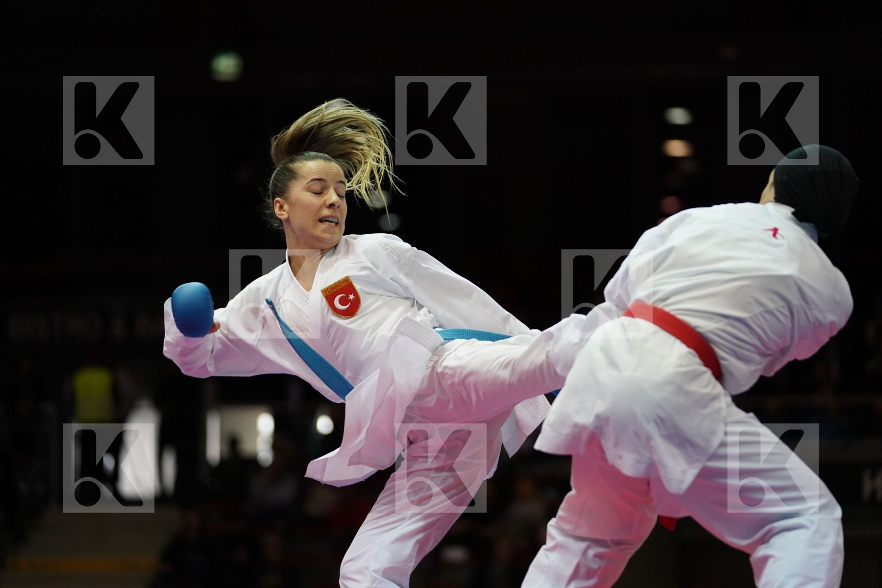 RADWA SAYED (EGYPT) VS SERAP OZCELIK ARAPOGLU (TUR) in Senior Kumite -50 Kg - Bronze bout