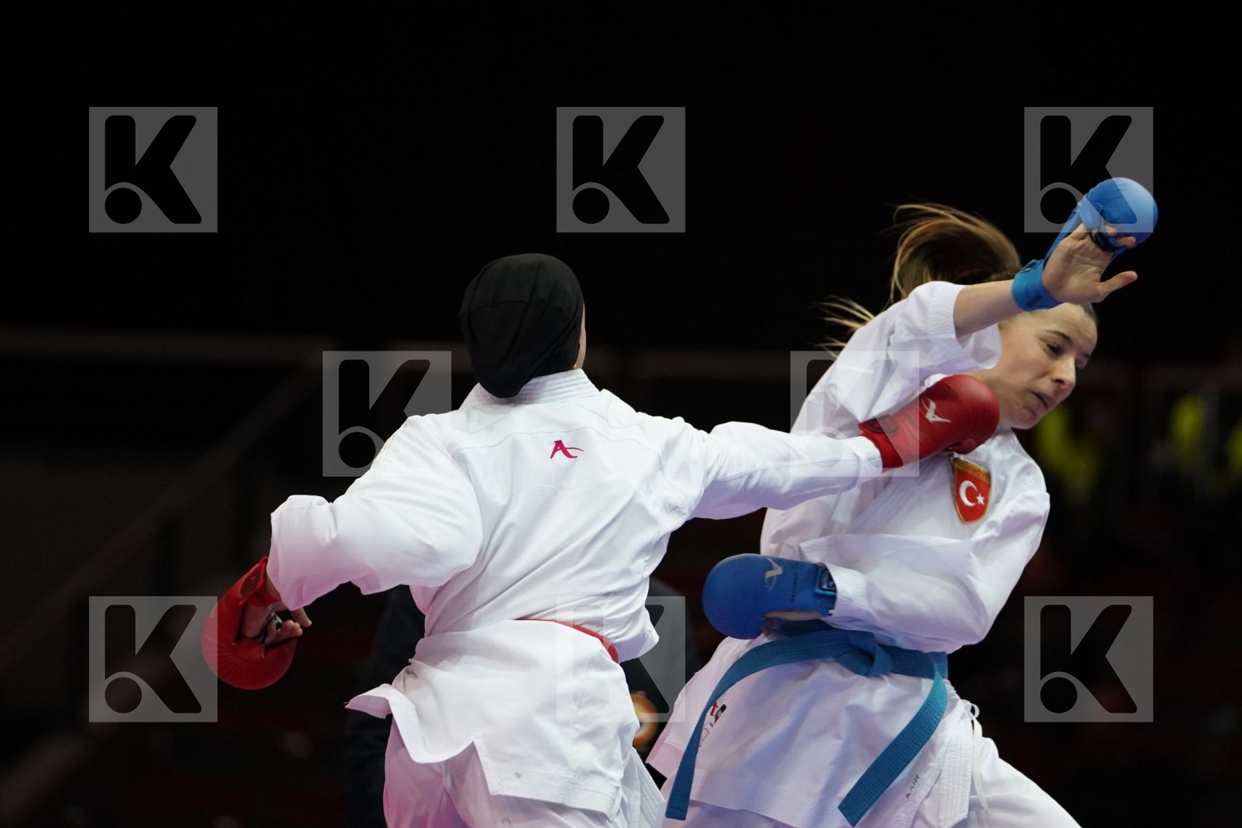 RADWA SAYED (EGYPT) VS SERAP OZCELIK ARAPOGLU (TUR) in Senior Kumite -50 Kg - Bronze bout