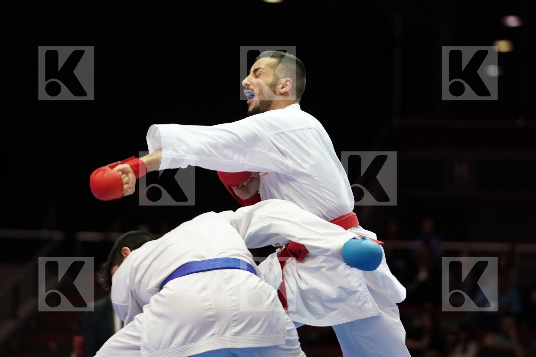 LUCA MARESCA (ITALY) VS DIONYSIOS XENOS (GREECE) in Senior Kumite -67 Kg - Bronze bout