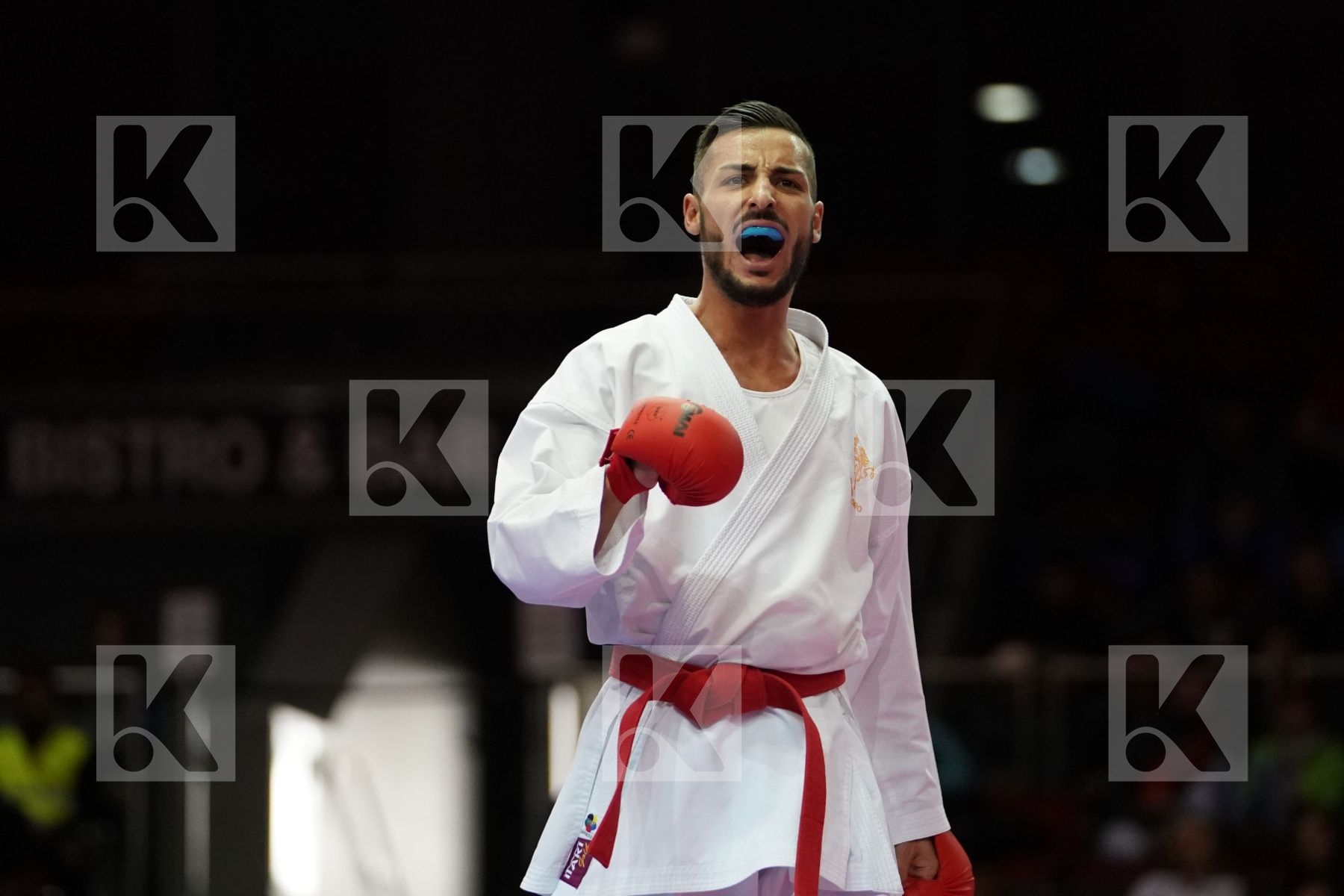 LUCA MARESCA (ITALY) VS DIONYSIOS XENOS (GREECE) in Senior Kumite -67 Kg - Bronze bout