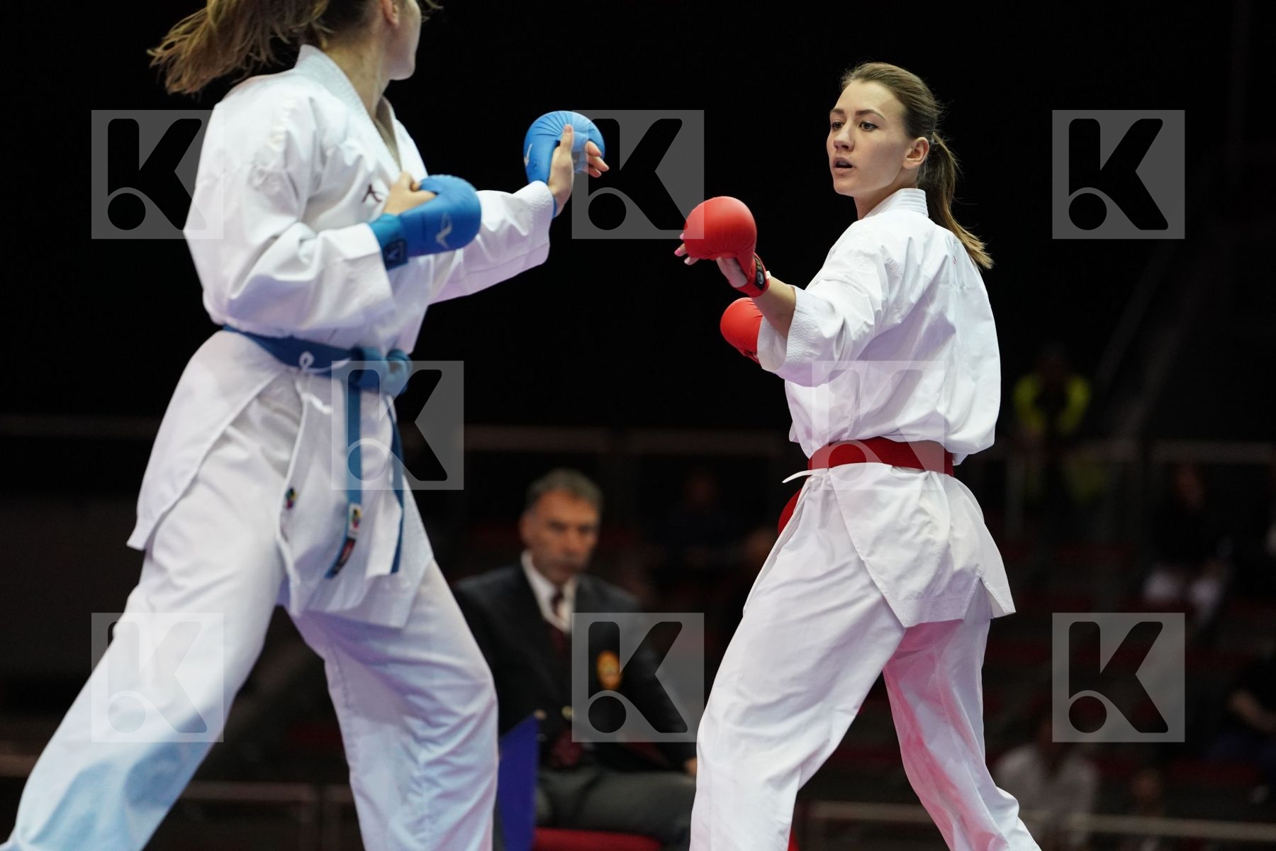 DOMINIKA TATAROVA (SLOVAKIA) VS TARA ROPRET (SERBIA) in Senior Kumite 68+ Kg - Bronze bout