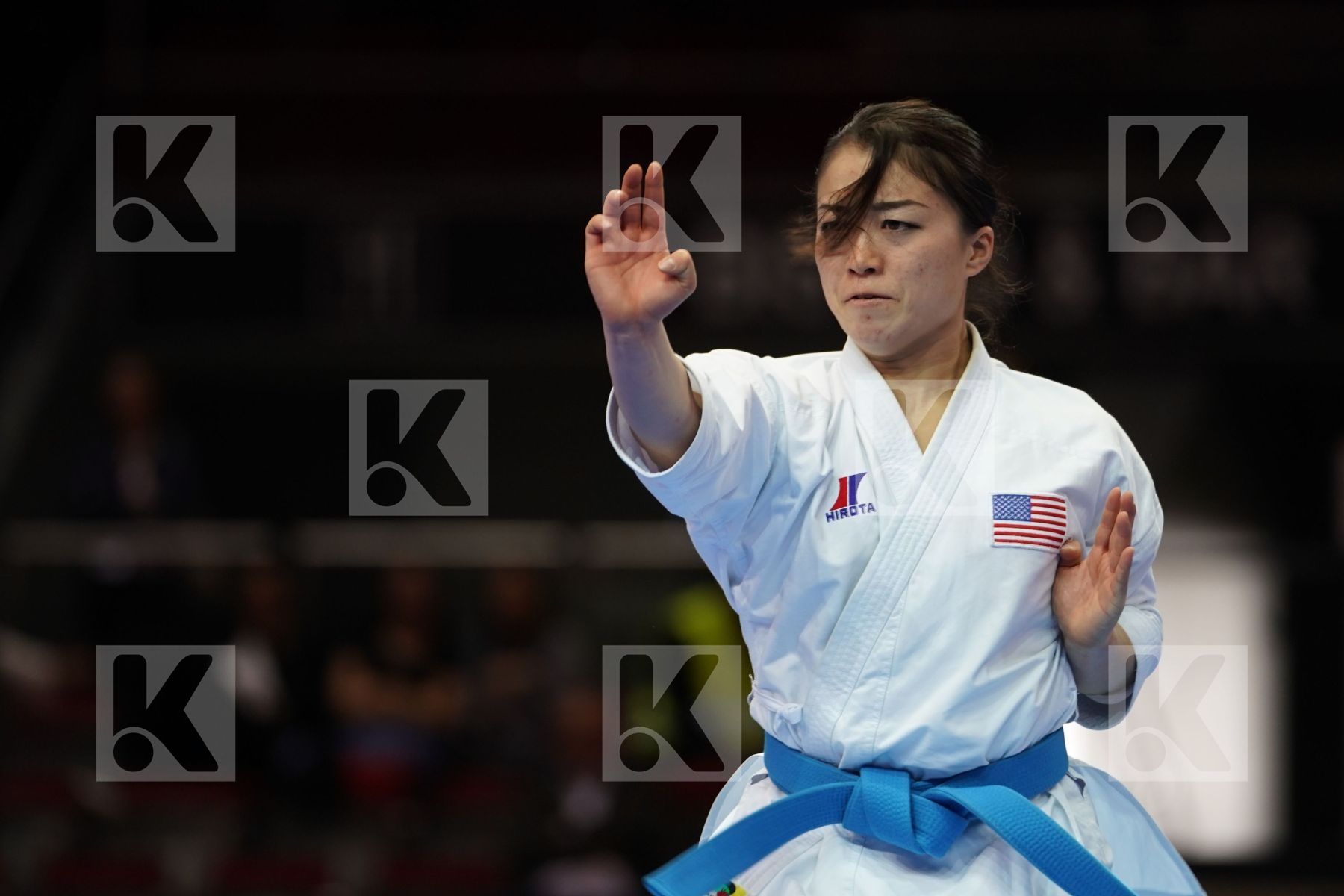 SAKURA KOKUMAI (USA) in Senior Female Kata - Bronze bout