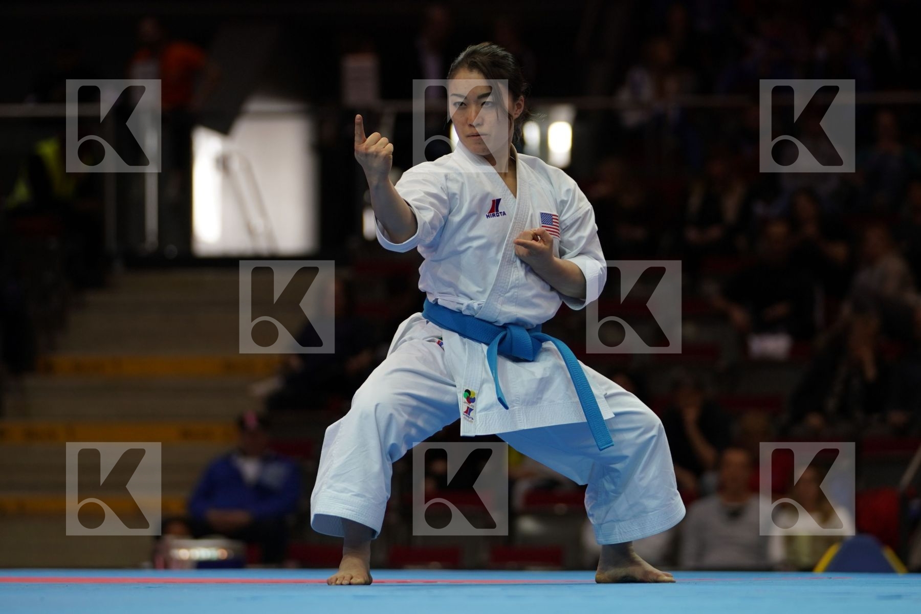 SAKURA KOKUMAI (USA) in Senior Female Kata - Bronze bout