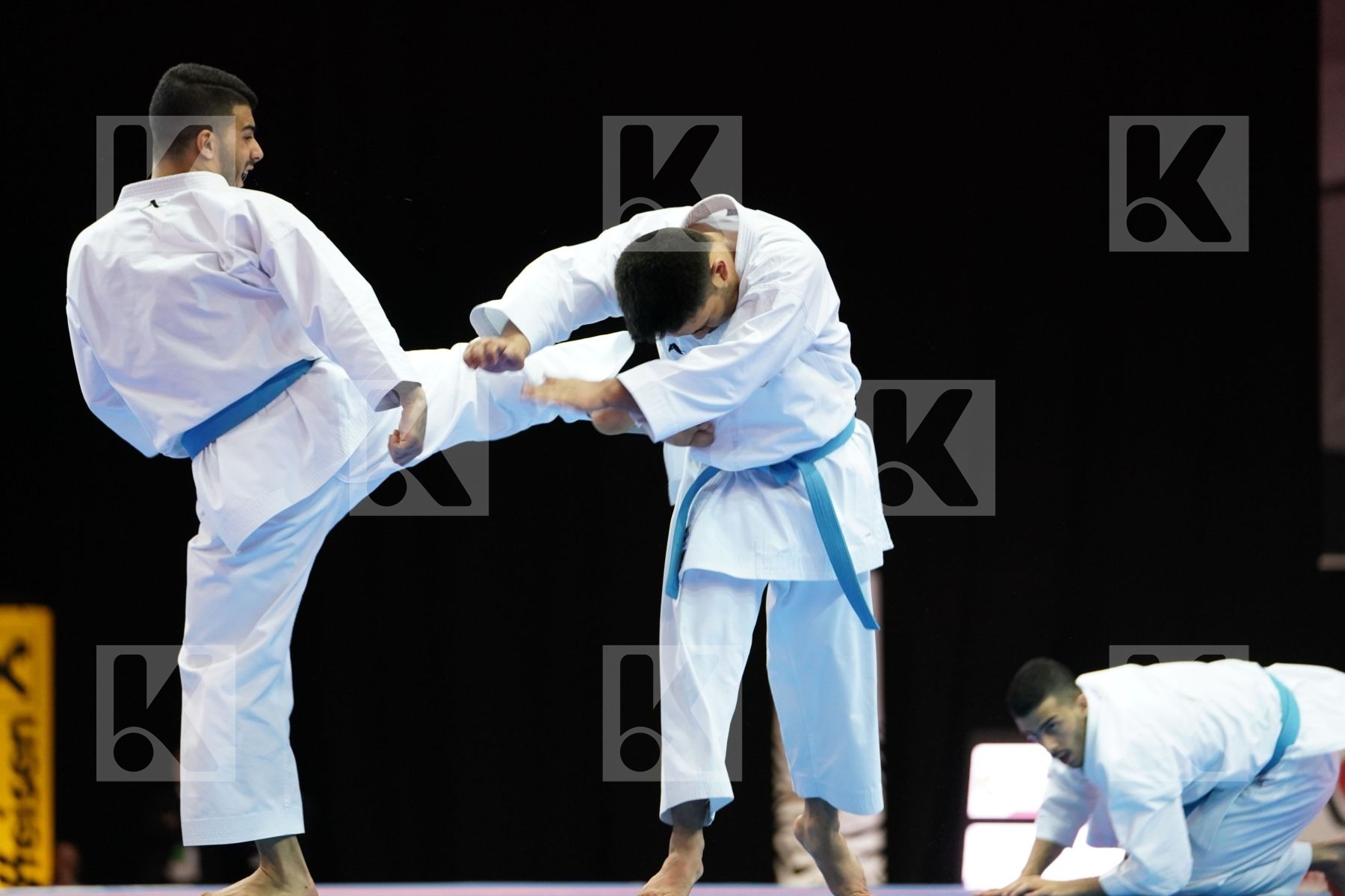 KUWAIT (ALMOSAWI, ALMOSAWI, HUSAIN) in Senior Team Male Kata - Bronze bout