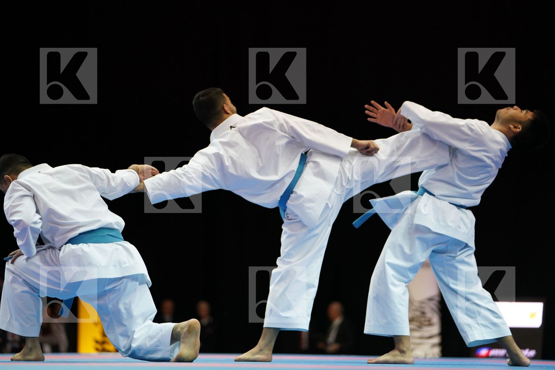 KUWAIT (ALMOSAWI, ALMOSAWI, HUSAIN) in Senior Team Male Kata - Bronze bout