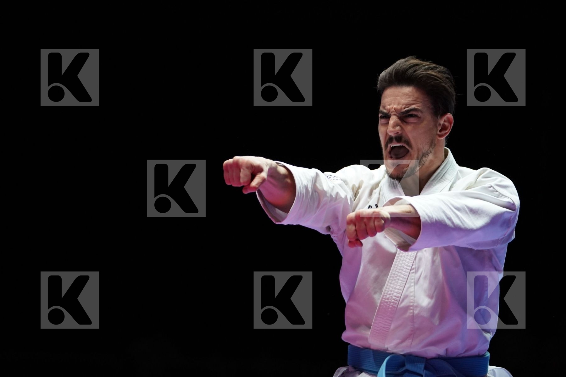 DAMIAN HUGO QUINTERO CAPDEVILLA (SPAIN) in Senior Male Kata - Gold bout