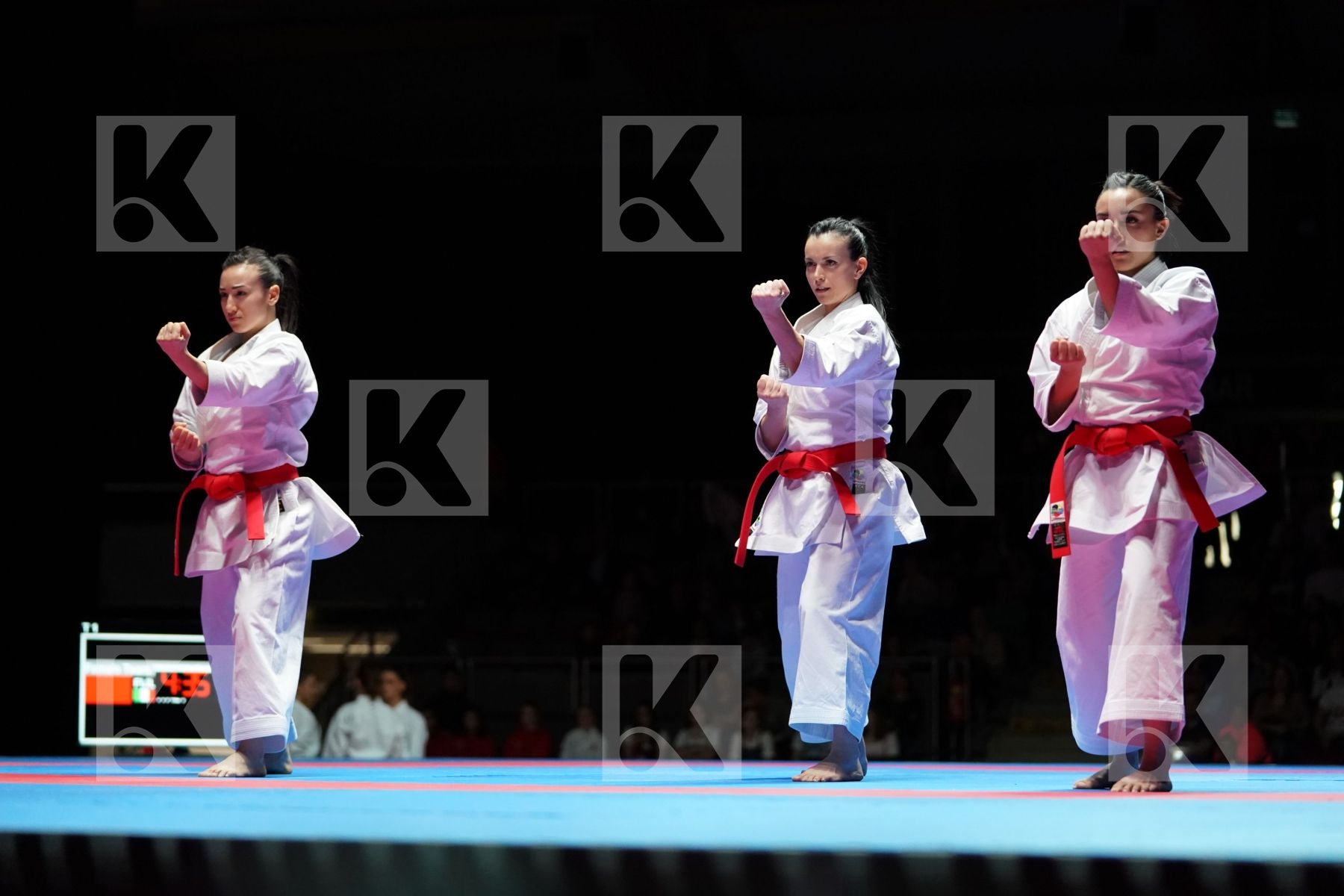 ITALY (CASALE, D ONOFRIO, PEZZETTI) in Senior Team Female Kata - Gold bout