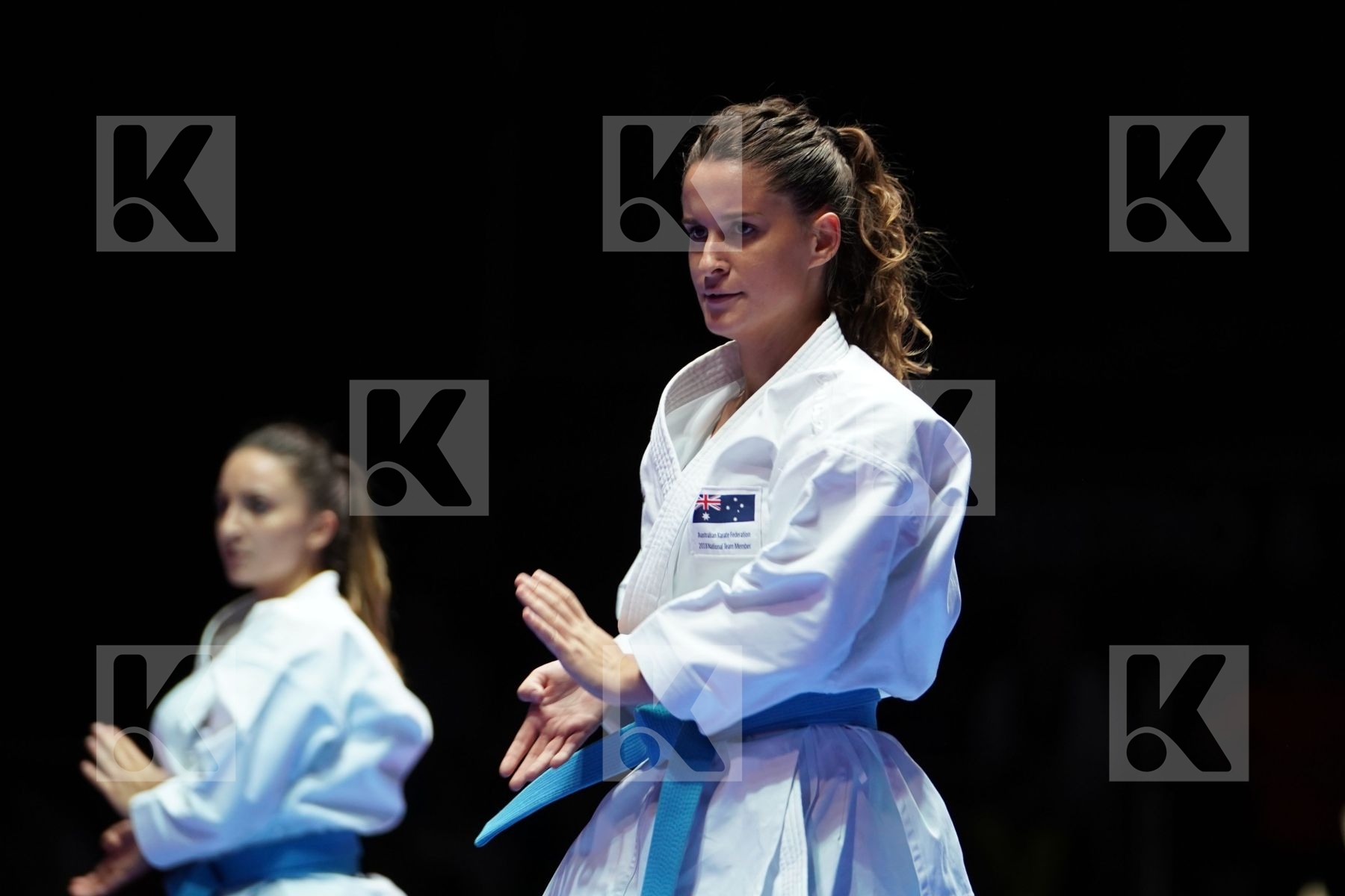 AUSTRALIA (DIMOSKA, DIMOSKA, KAMCHESKA) in Senior Team Female Kata - Gold bout