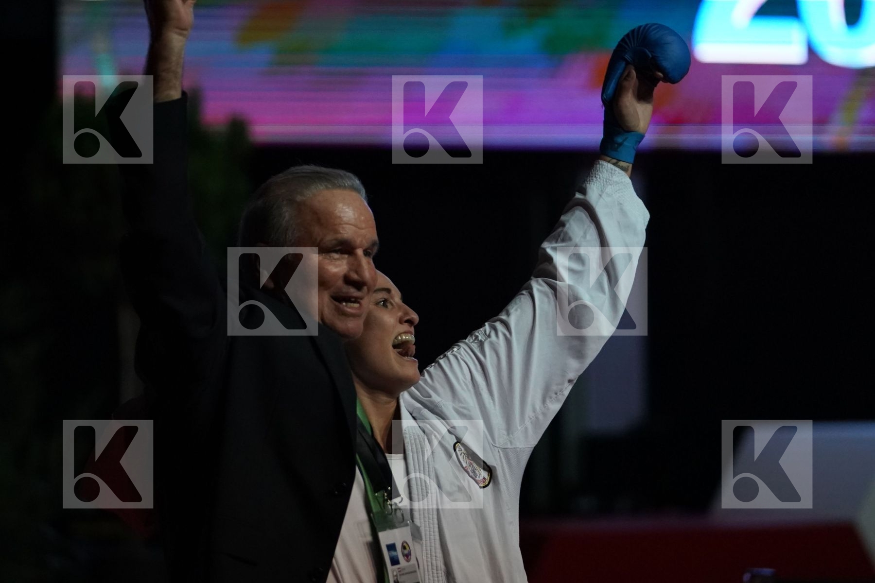 ELENA QUIRICI (SWITZERLAND) VS ALISA BUCHINGER (AUSTRIA) in Senior Kumite -68 Kg - Gold bout