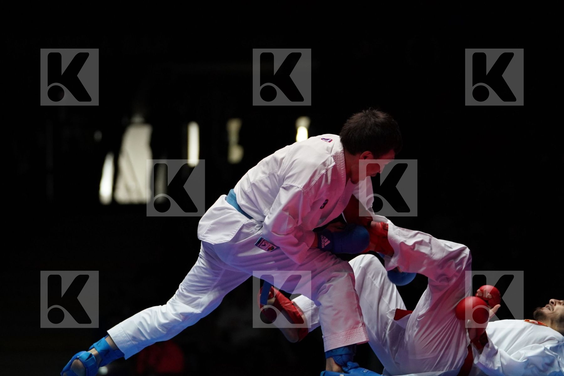 ERAY SAMDAN (TURKEY) VS DARKHAN ASSADILOV (KAZAKHSTAN) in Senior Kumite -60 Kg - Gold bout