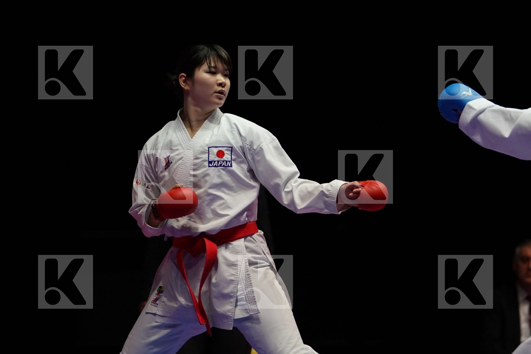 AYAKA SAITO (JAPAN) VS SHYMAA ABOUALYAZED (EGYPT) in Senior Kumite 68+ Kg - Gold bout