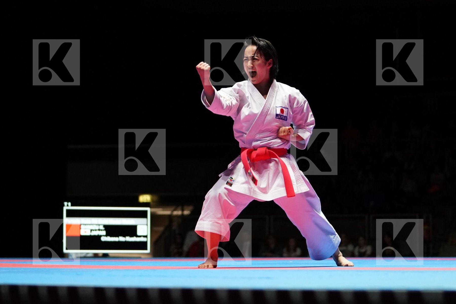 KIYOU SHIMIZU (JAPAN) in Senior Female Kata - Gold bout