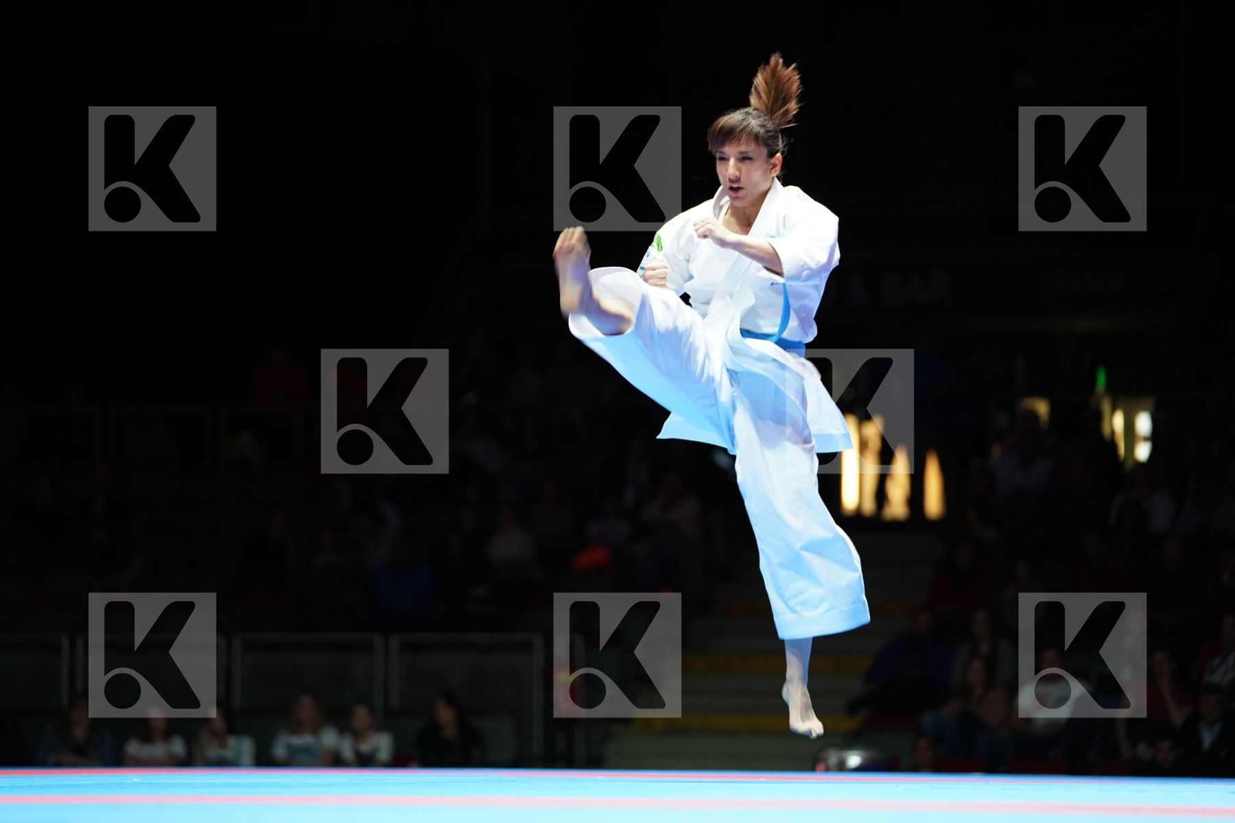 SANDRA SANCHEZ JAIME (SPAIN) in Senior Female Kata - Gold bout