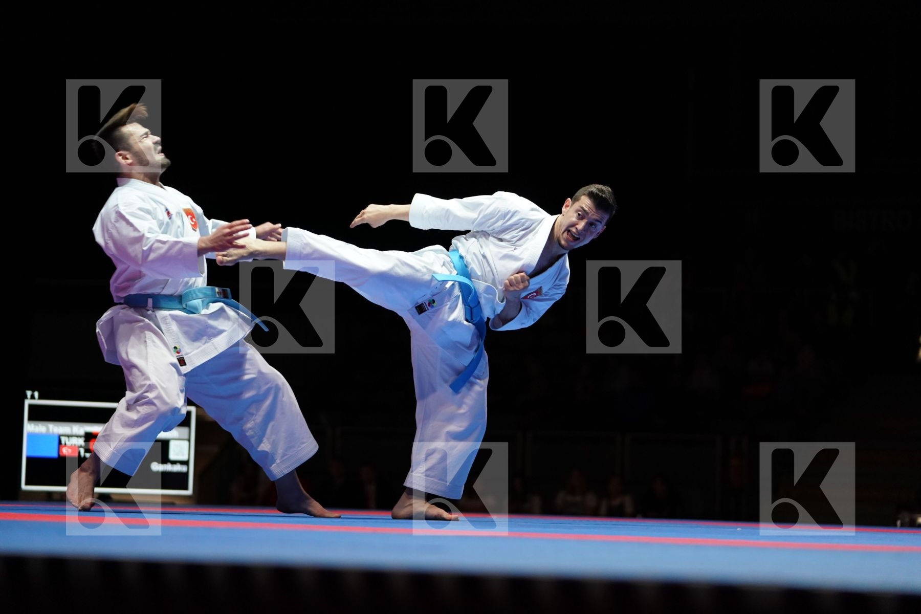 TURKEY (DURAN, GOKTAS, SOFUOGLU) in Senior Team Male Kata - Gold bout