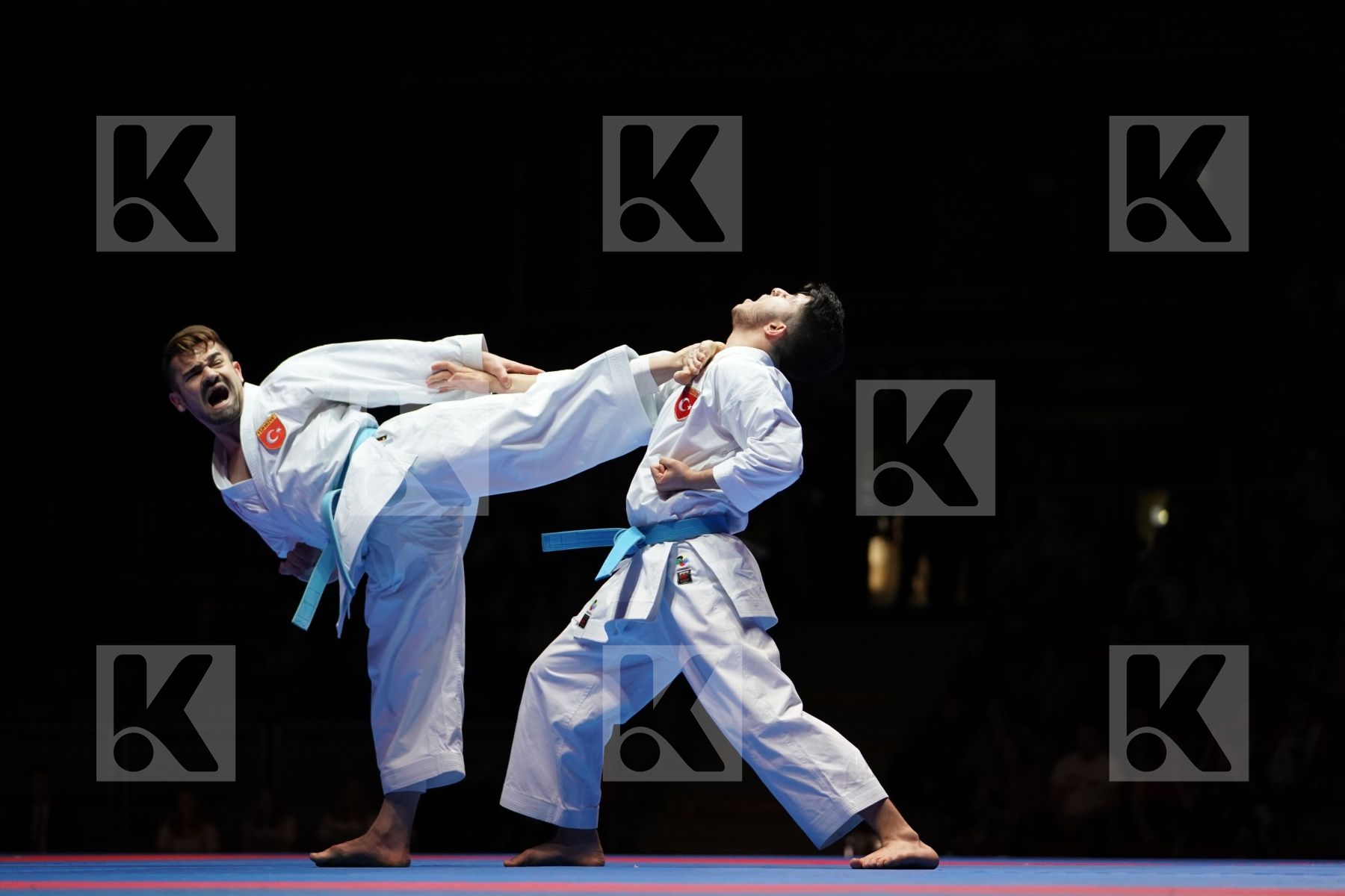 TURKEY (DURAN, GOKTAS, SOFUOGLU) in Senior Team Male Kata - Gold bout