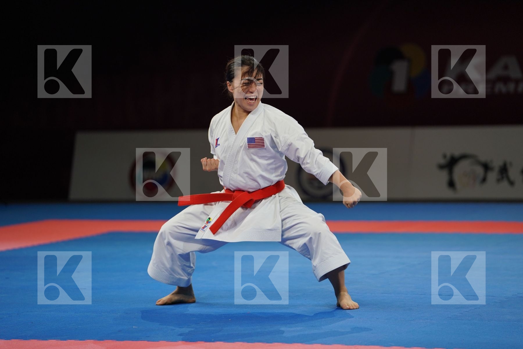 KOKUMAI SAKURA (USA) in Senior Female Kata - Bronze bout