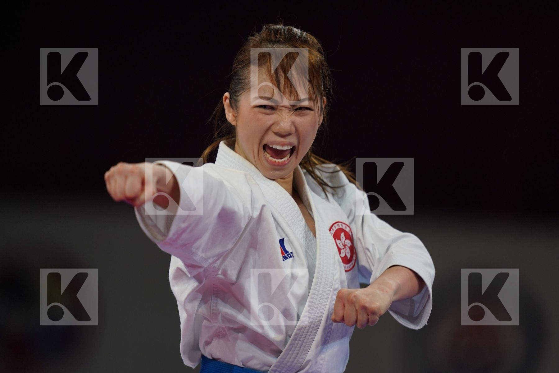 LAU MO SHEUNG GRACE (HONG KONG CHINA) in Senior Female Kata - Bronze bout