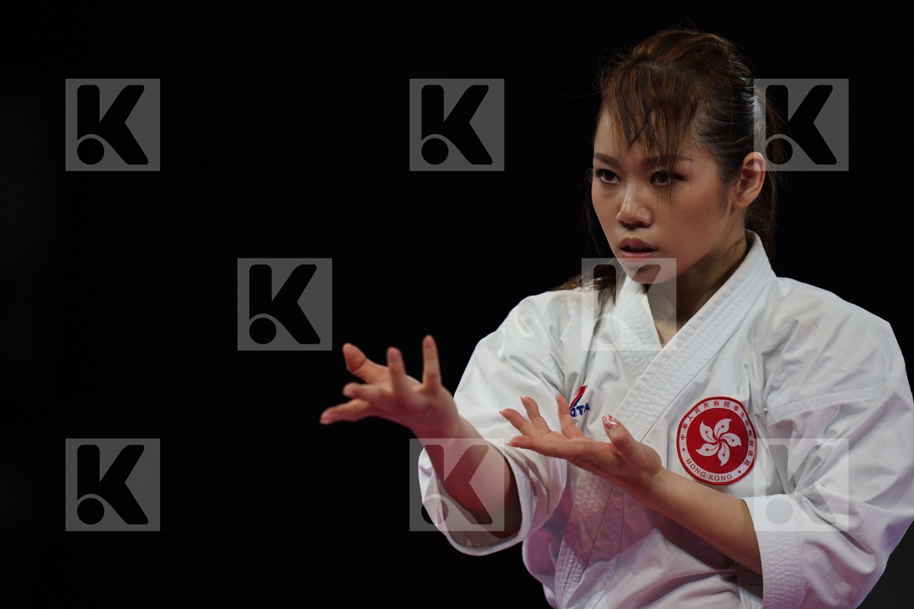 LAU MO SHEUNG GRACE (HONG KONG CHINA) in Senior Female Kata - Bronze bout