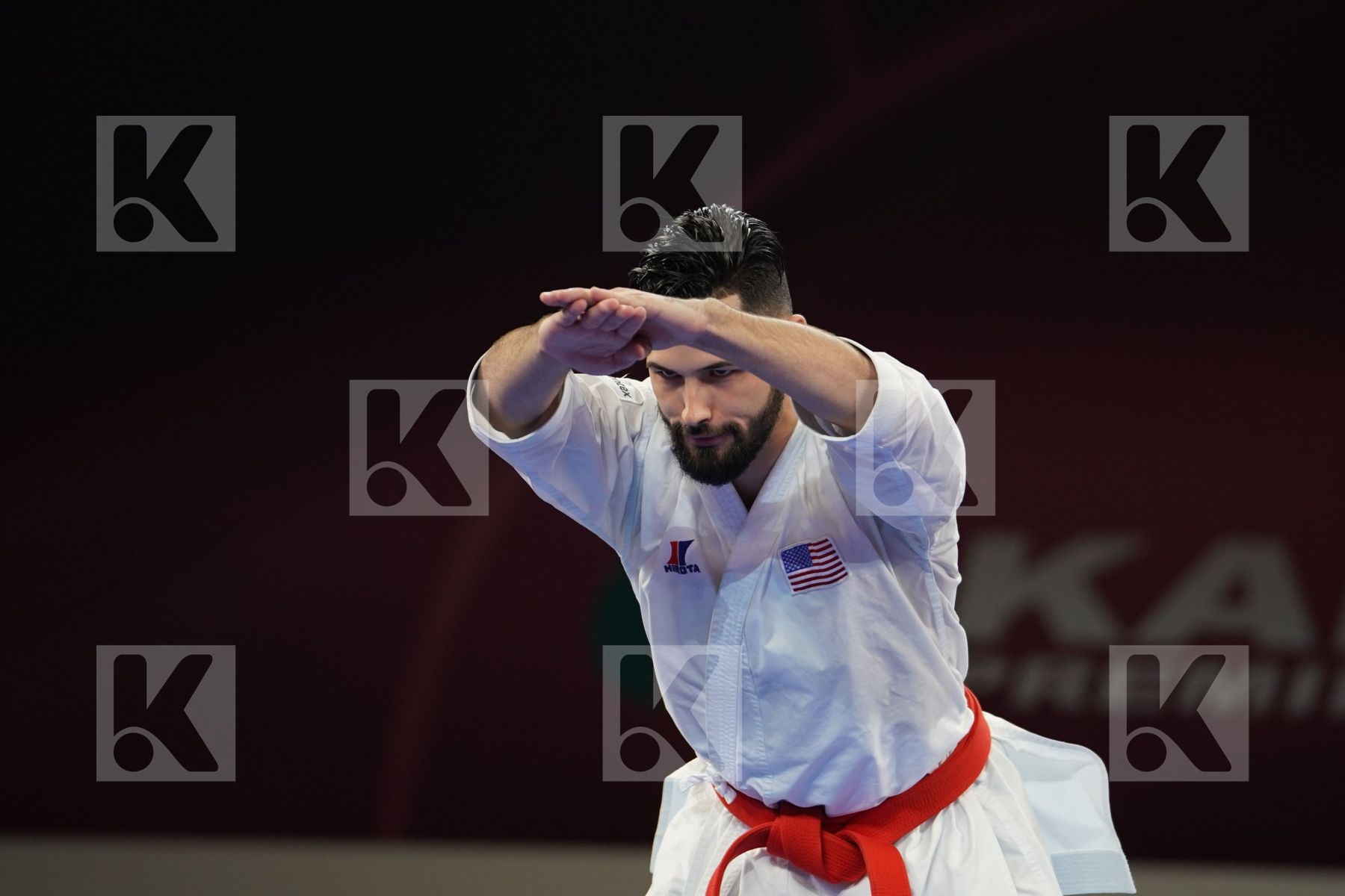 TORRES GUTIERREZ ARIEL (USA) in Senior Male Kata - Bronze bout