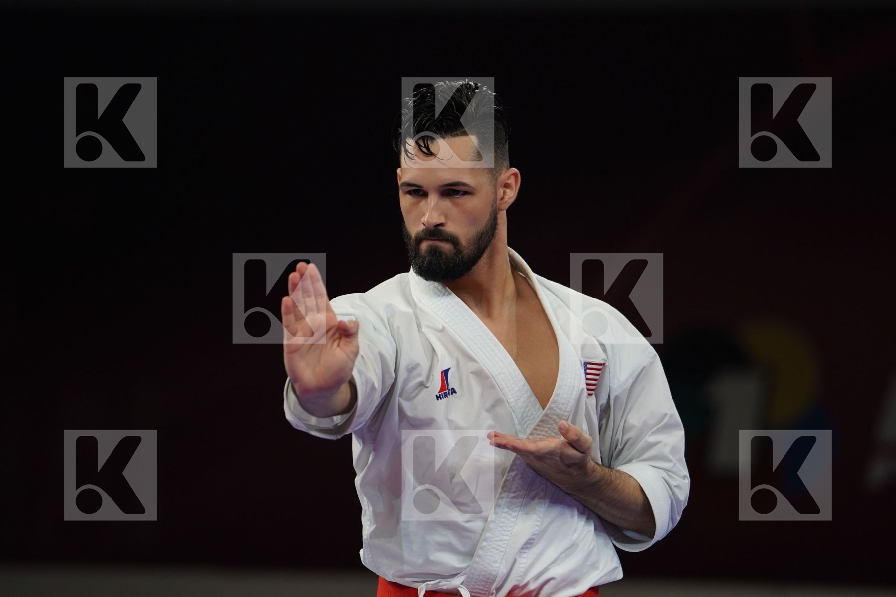 TORRES GUTIERREZ ARIEL (USA) in Senior Male Kata - Bronze bout