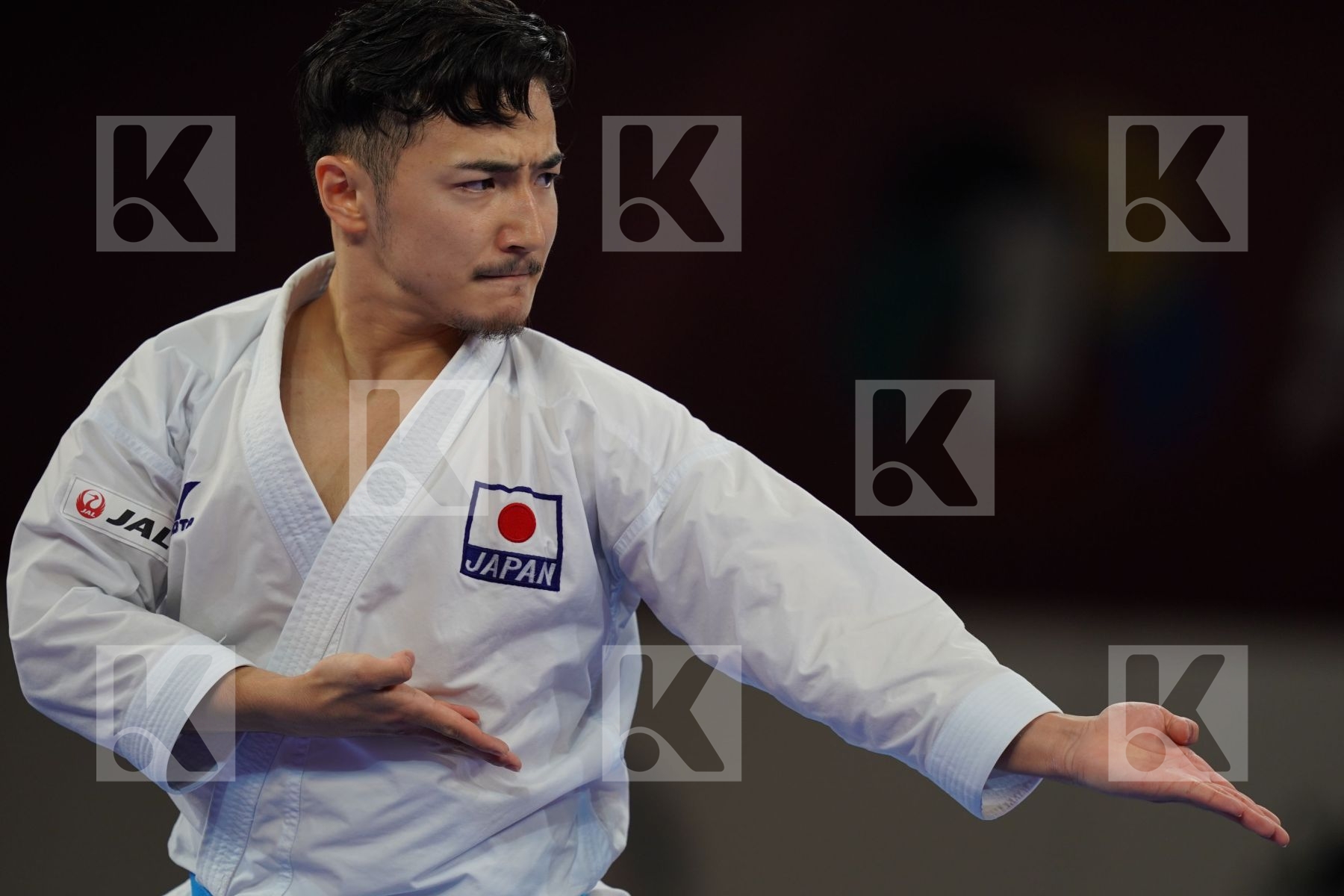 MOTO KAZUMASA (JAPAN) in Senior Male Kata - Bronze bout