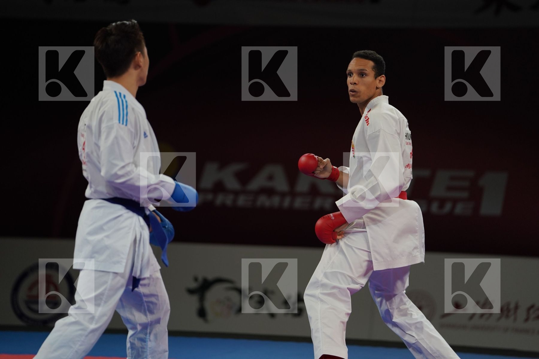 TADISSI YVES MARTIAL (HUNGARY) vs NGAMPHUENGPHIT SUPA (THAILAND) in Senior Kumite -67 Kg - Bronze bout