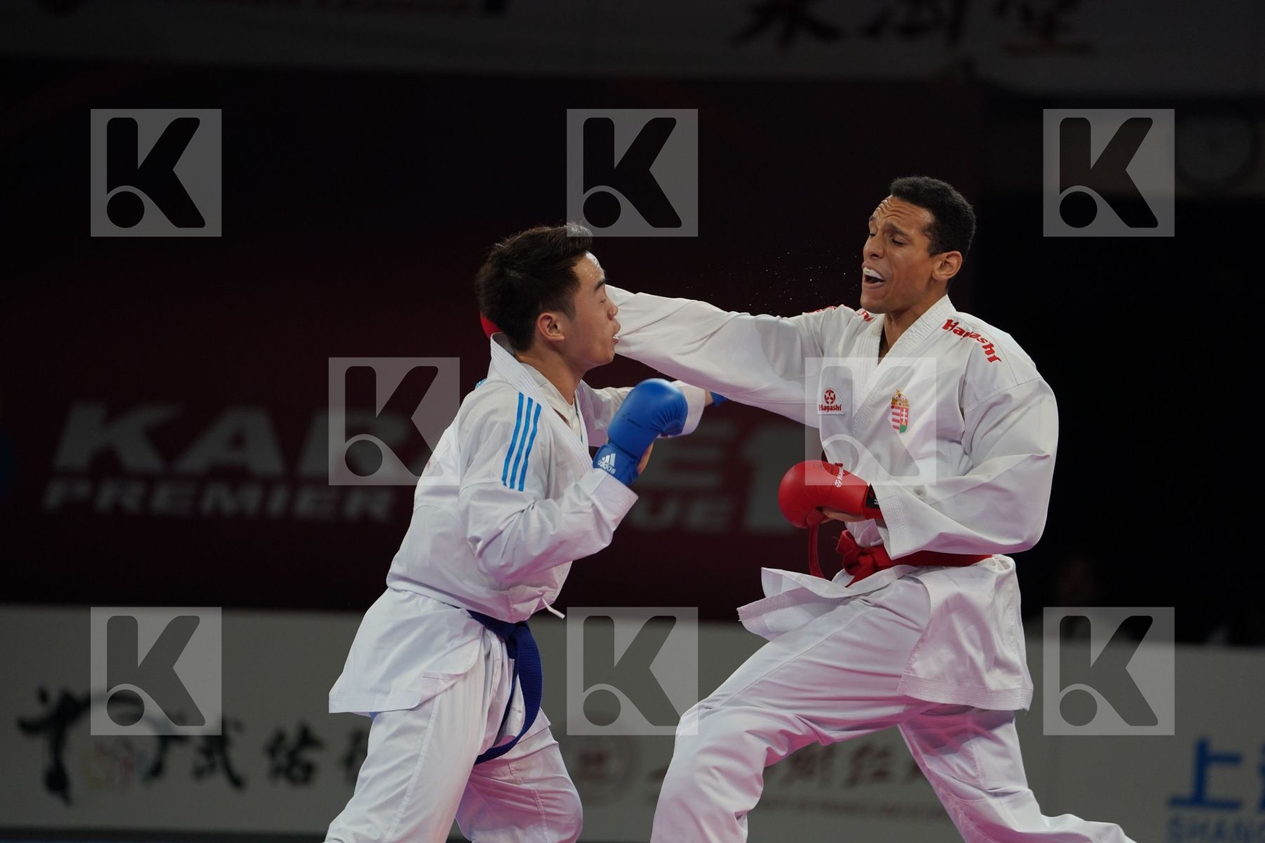 TADISSI YVES MARTIAL (HUNGARY) vs NGAMPHUENGPHIT SUPA (THAILAND) in Senior Kumite -67 Kg - Bronze bout