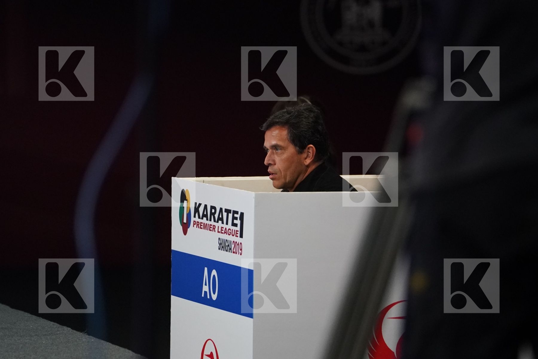 SAKIYAMA YUSEI (JAPAN) vs SCOTT THOMAS (USA) in Senior Kumite -75 Kg - Bronze bout