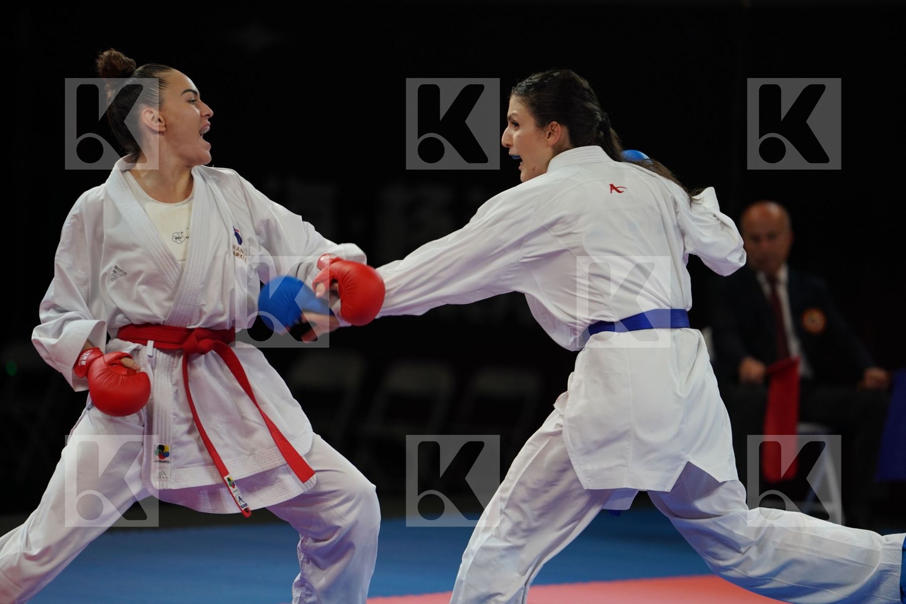 AVAZERI LEA (FRANCE) vs PANETSIDOU VASILIKI (GREECE) in Senior Kumite -68 Kg - Bronze bout
