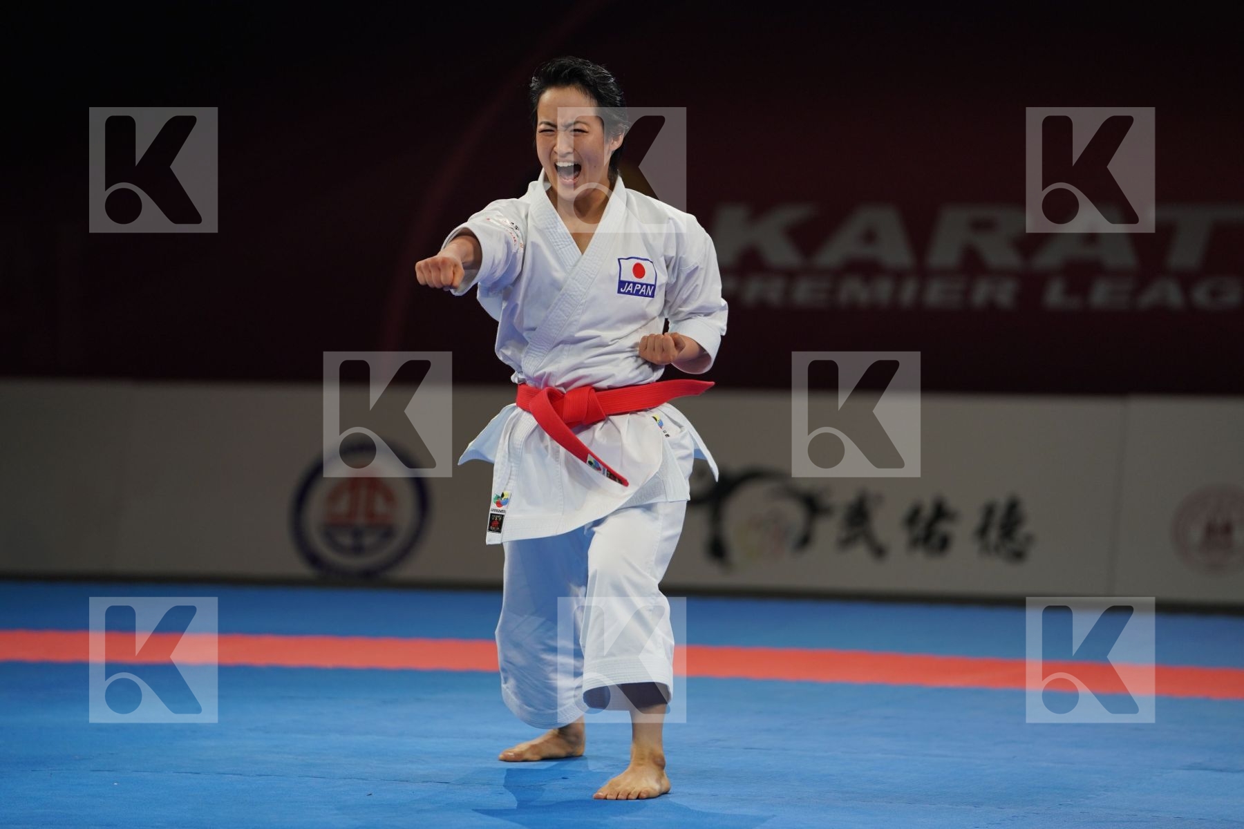 SHIMIZU KIYOU (JAPAN) in Senior Female Kata - Gold bout