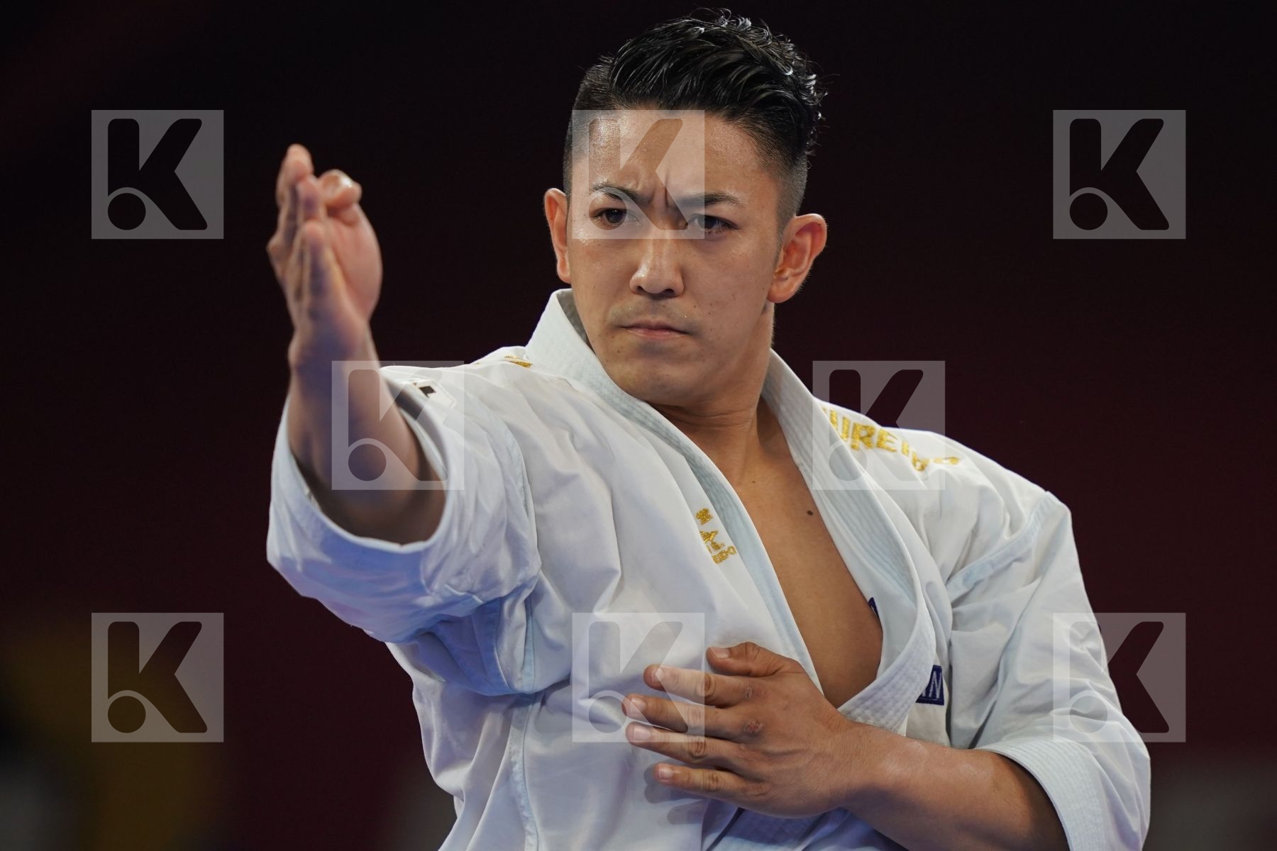 KIYUNA RYO (JAPAN) in Senior Male Kata - Gold bout