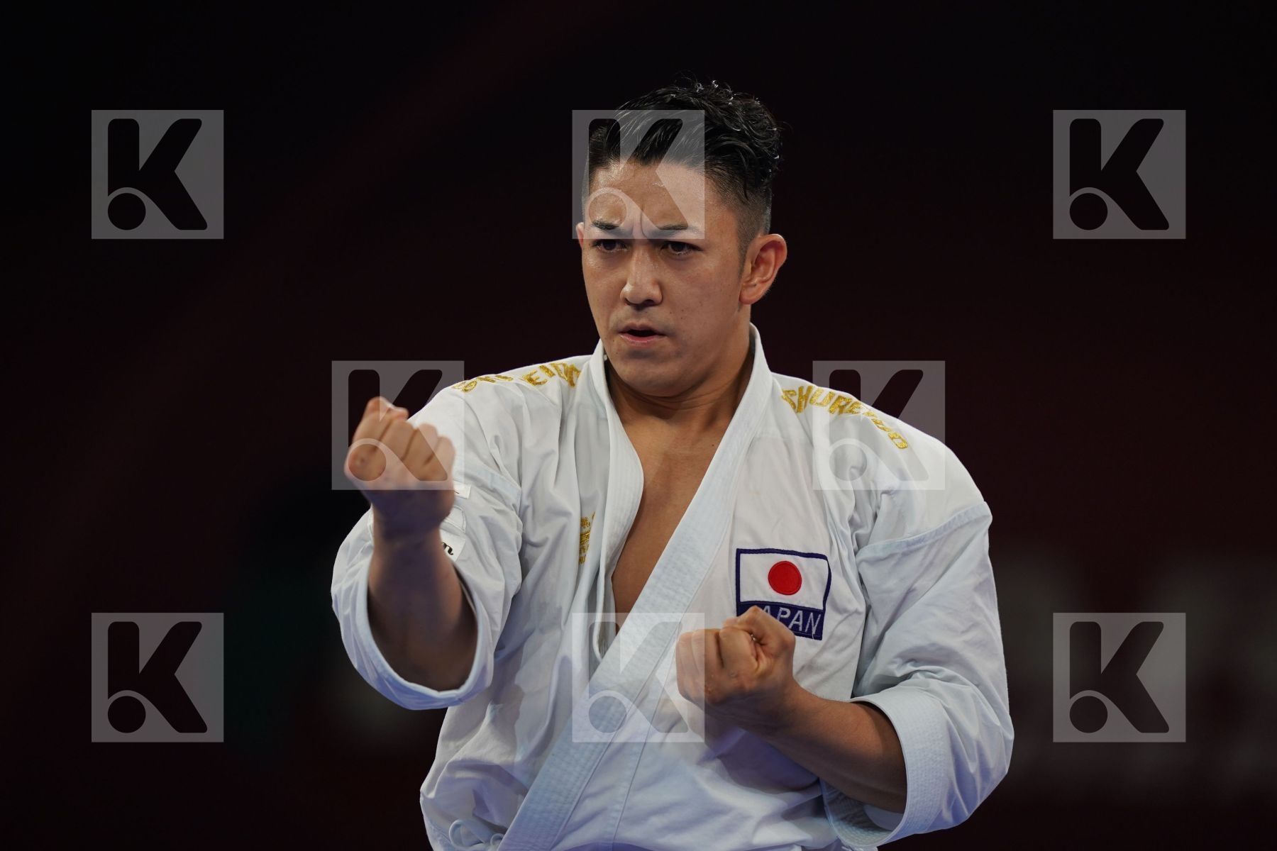 KIYUNA RYO (JAPAN) in Senior Male Kata - Gold bout