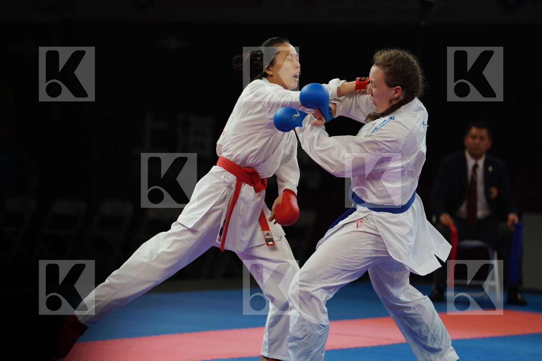 GAO MENGMENG (PEOPLES REPUBLIC OF CHINA) vs BERULTSEVA SOFYA (KAZAKHSTAN) in Senior Kumite 68+ Kg - Gold bout
