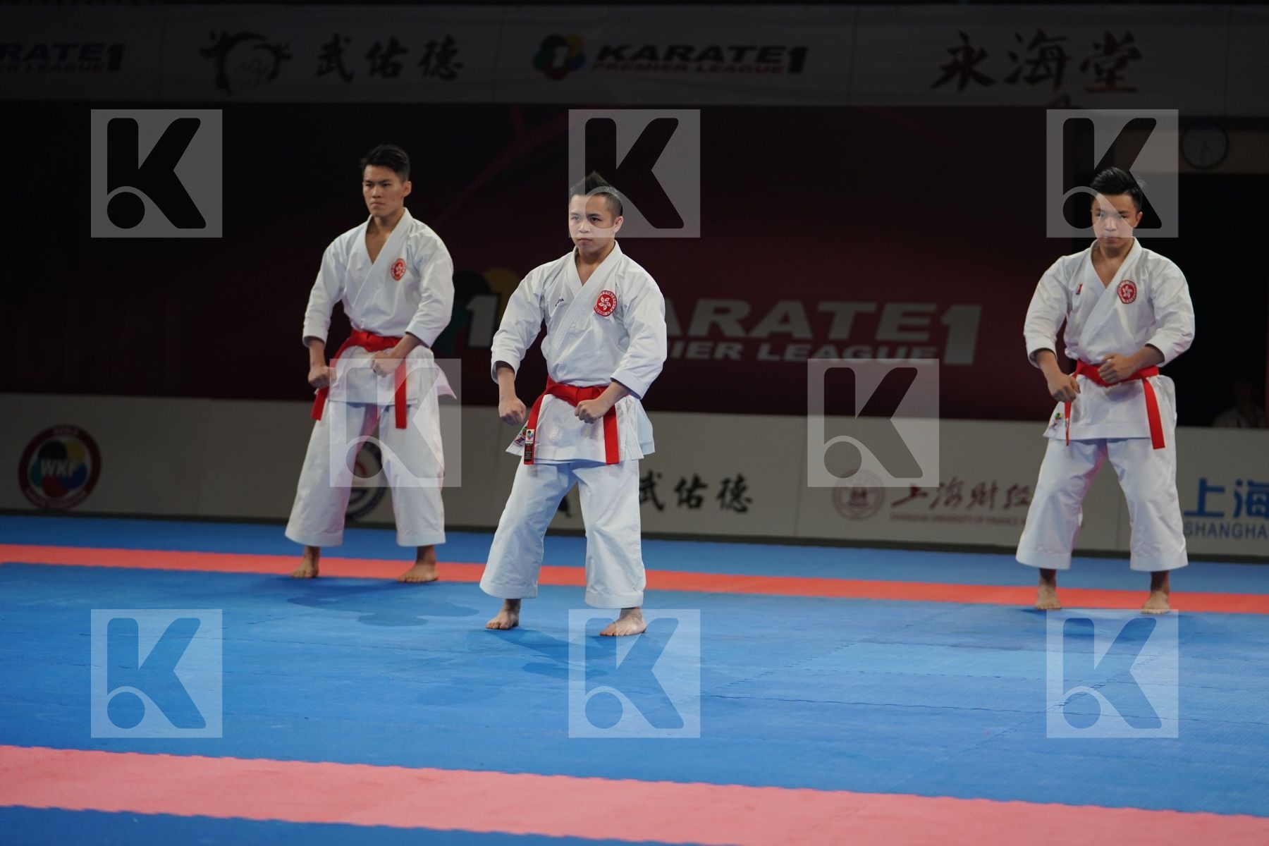 HONG KONG in Senior Team Male Kata - Gold bout
