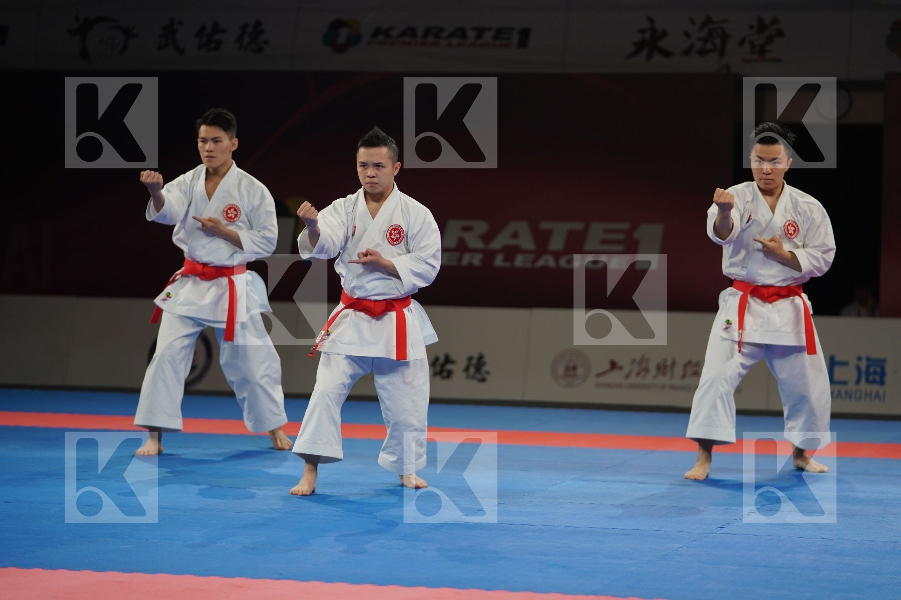 HONG KONG in Senior Team Male Kata - Gold bout