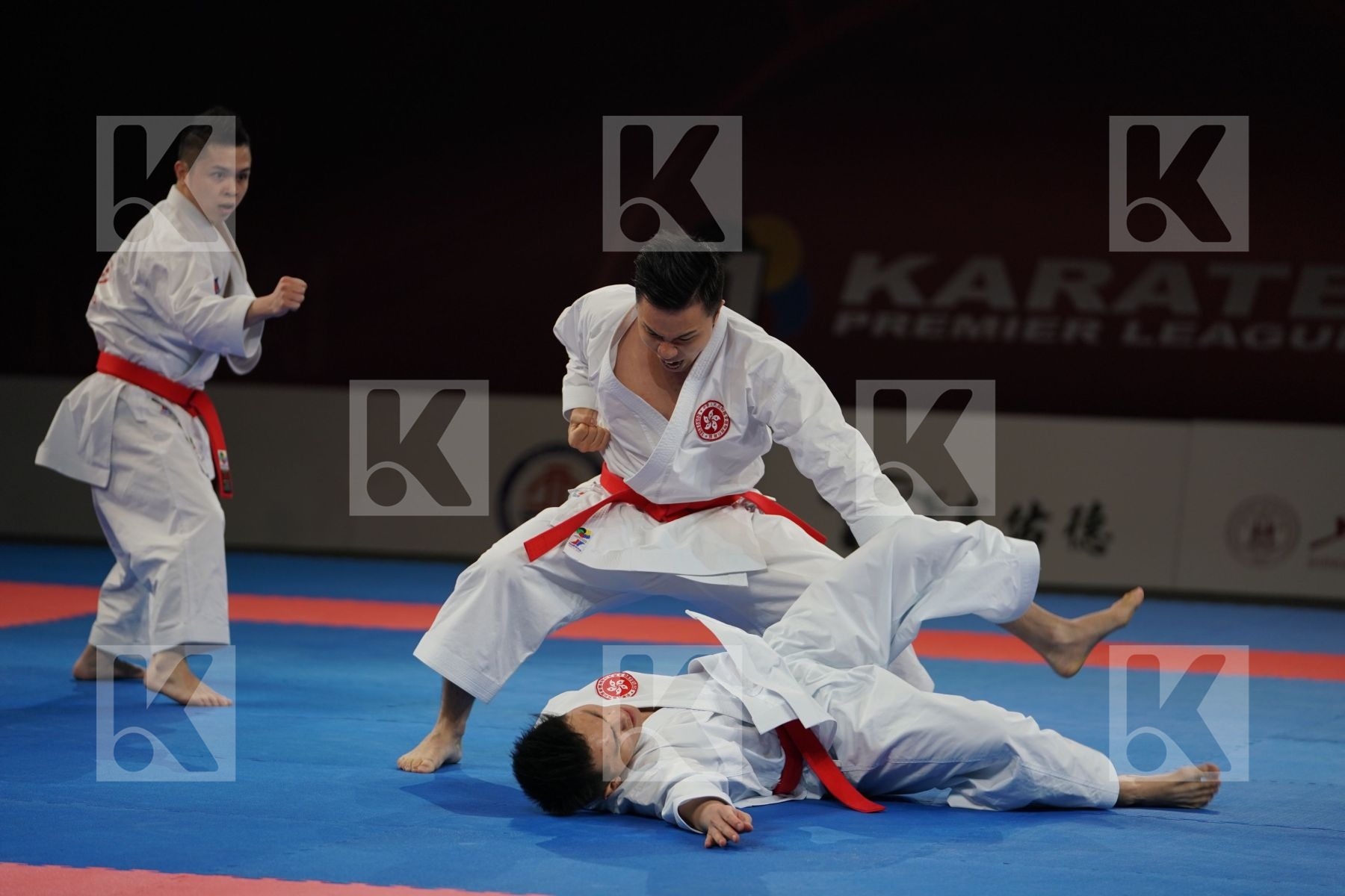 HONG KONG in Senior Team Male Kata - Gold bout