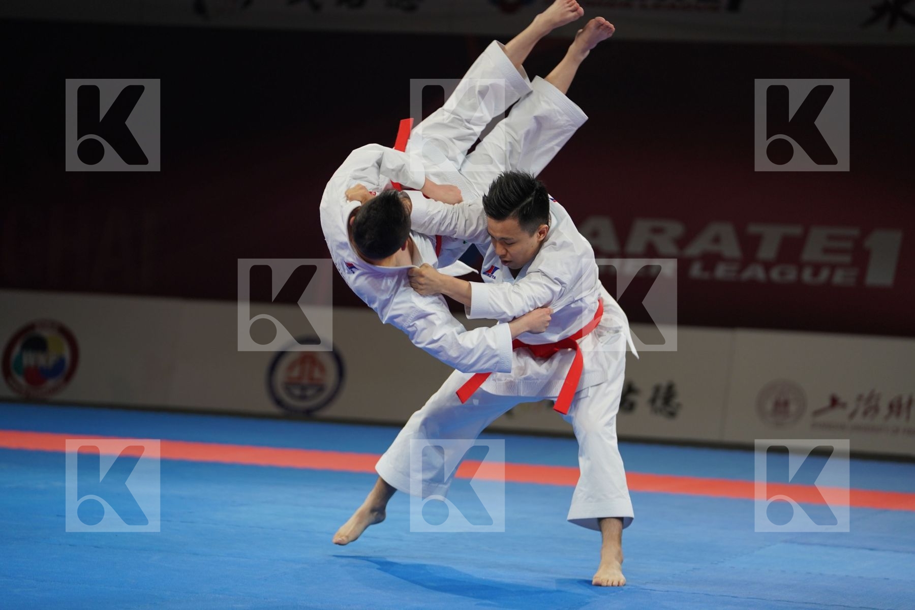 HONG KONG in Senior Team Male Kata - Gold bout