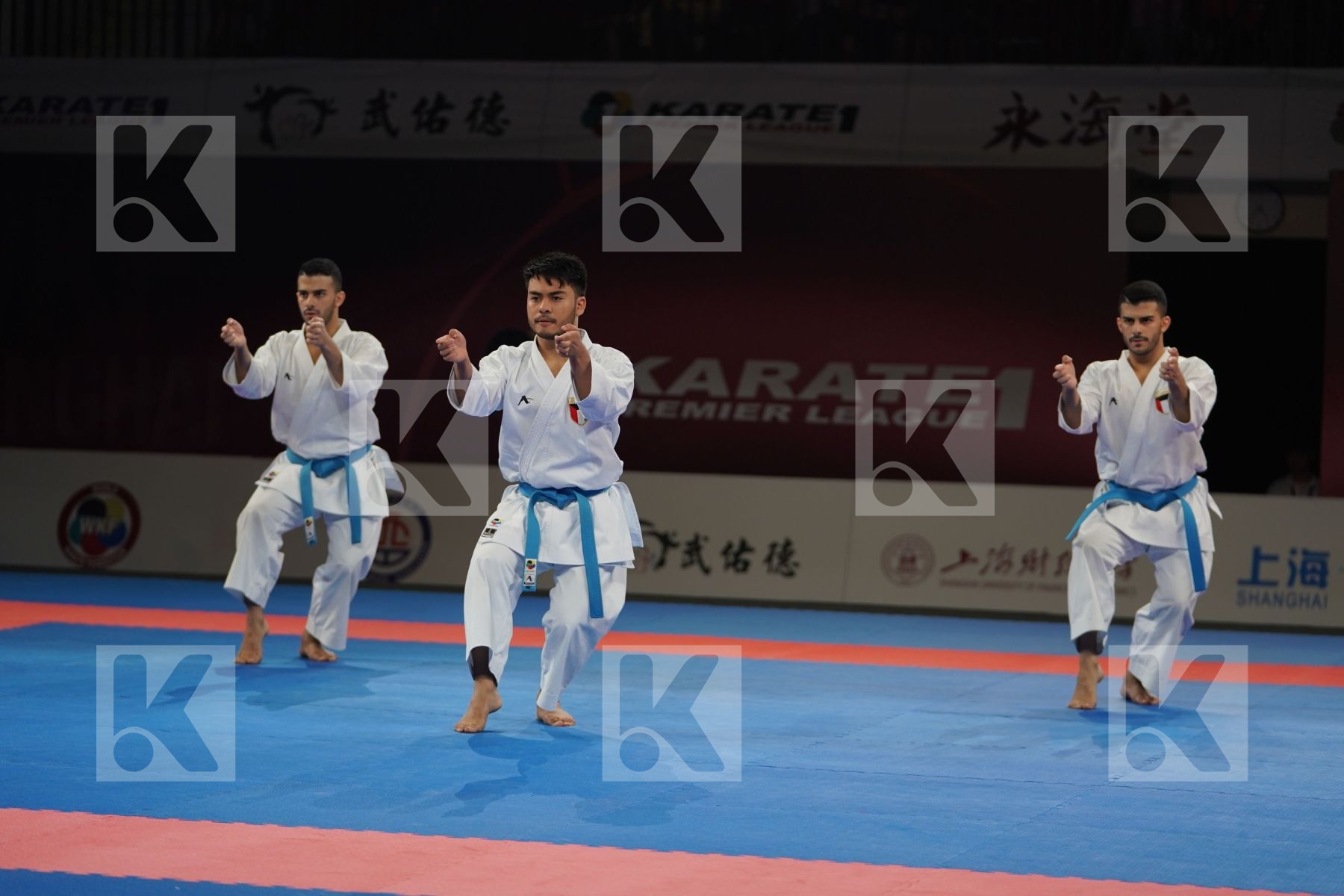 KUWAIT in Senior Team Male Kata - Gold bout